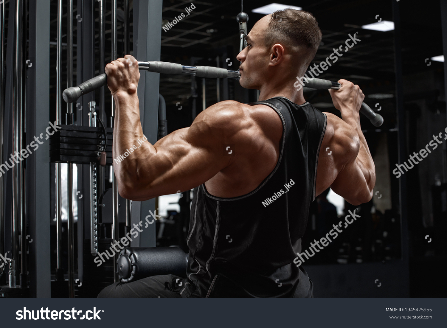 lateral pull down