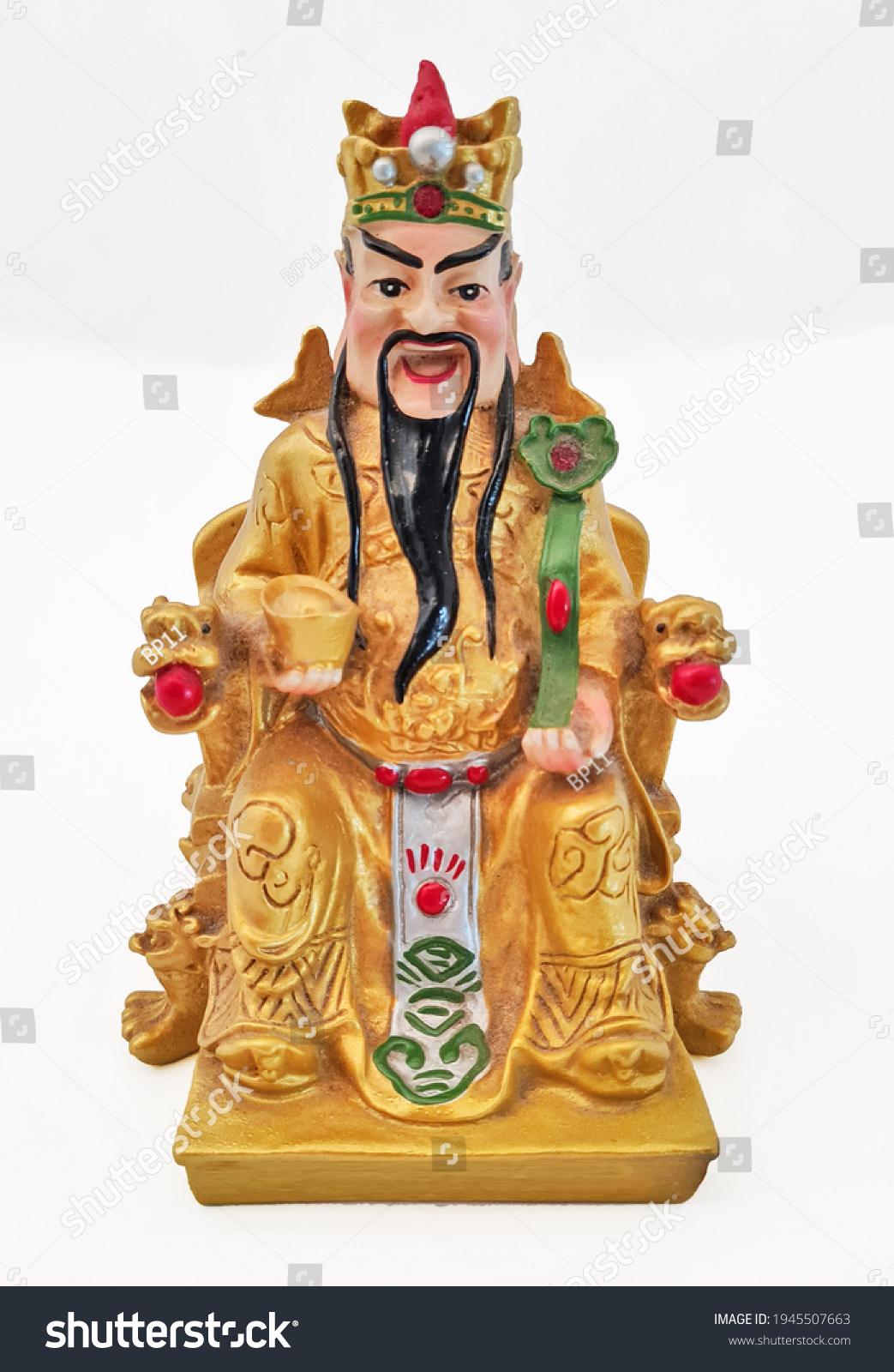 Cai Shen Chinese God Prosperity New Stock Photo 1945507663 | Shutterstock