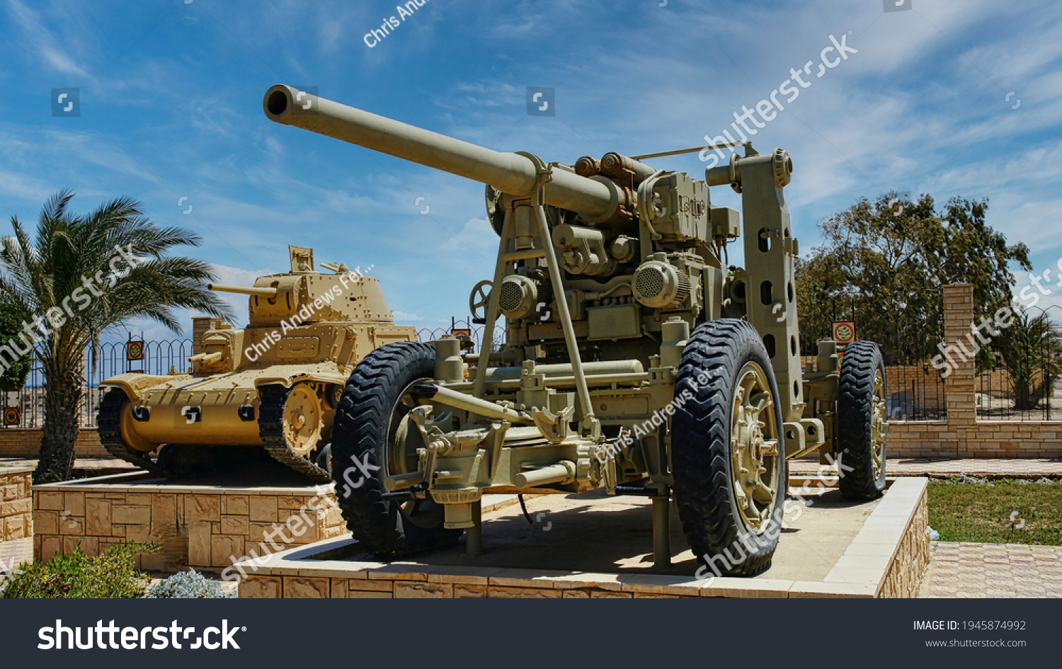 Military Relics Battle El Alamein Egypt Stock Photo 1945874992 ...