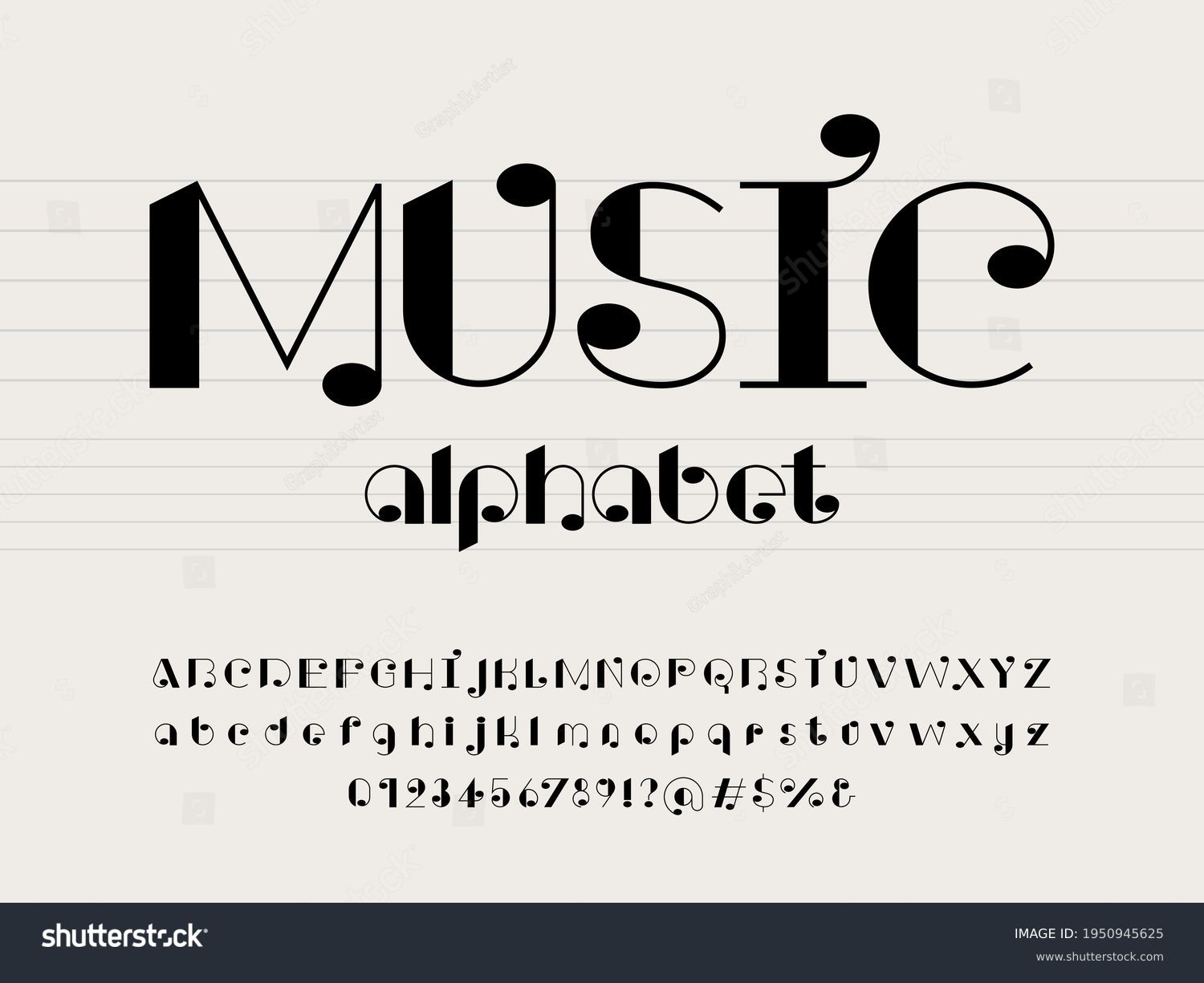 31,626 Musical Note Alphabet Stock Vectors, Images & Vector Art ...