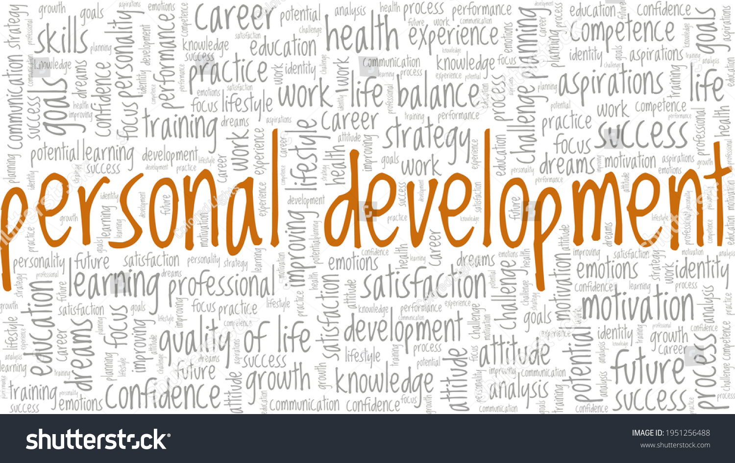 Personal Development Vector Illustration Word Cloud Stock Vector ...