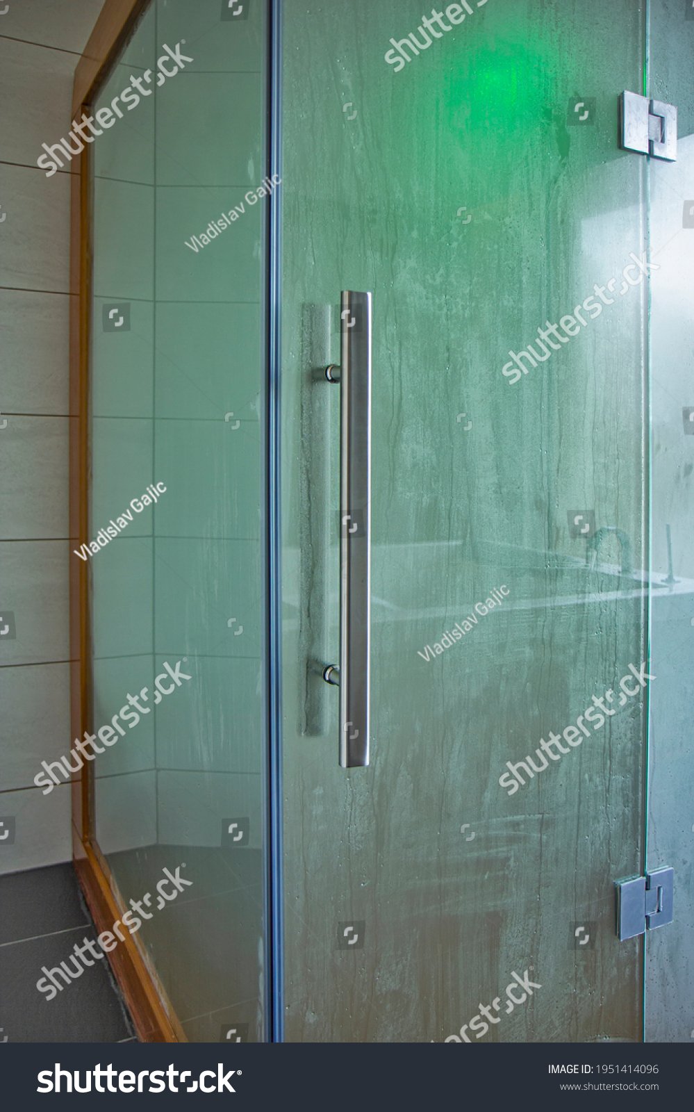 Modern Steam Bath Bathroom Stock Photo 1951414096 Shutterstock   Stock Photo Modern Steam Bath In The Bathroom 1951414096 