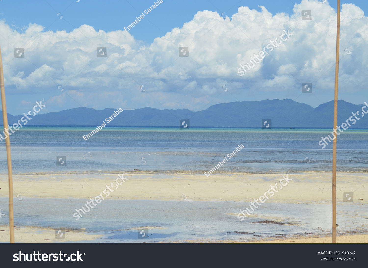 Beautiful Beach Cagbalete Island Mauban Quezon Stock Photo 1951510342