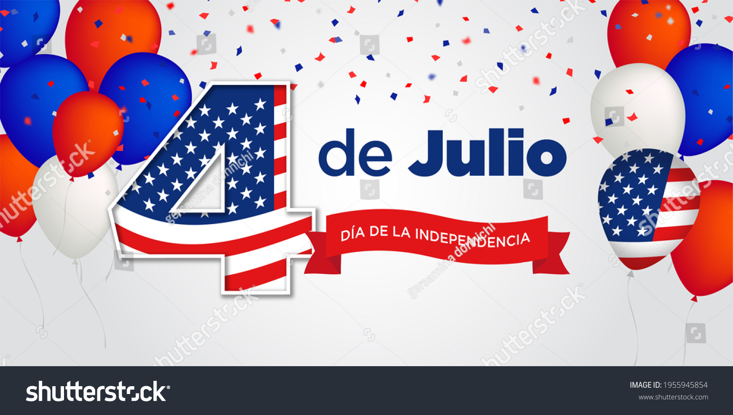 how to write 4th of july in spanish