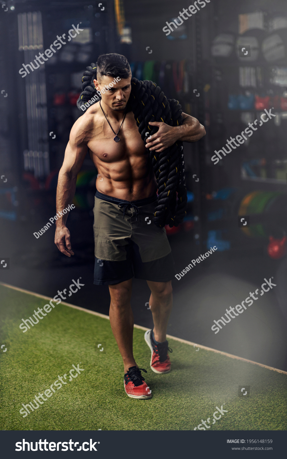 Handsome Man Naked Upper Body On Stock Photo Shutterstock