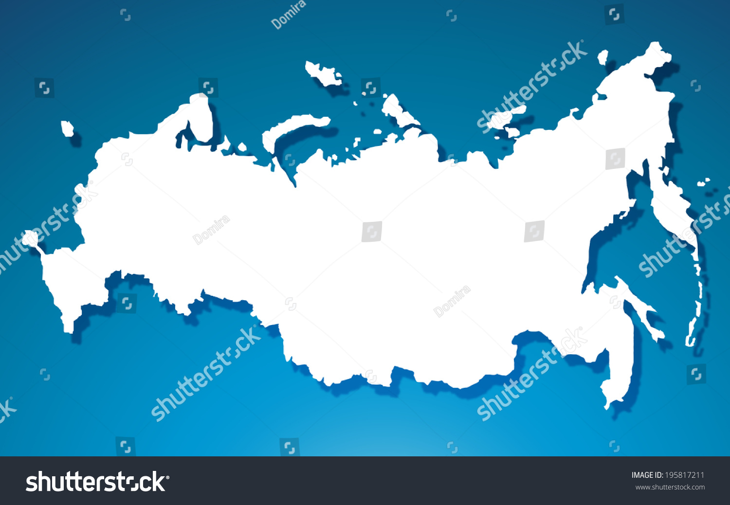 Контур России с Крымом