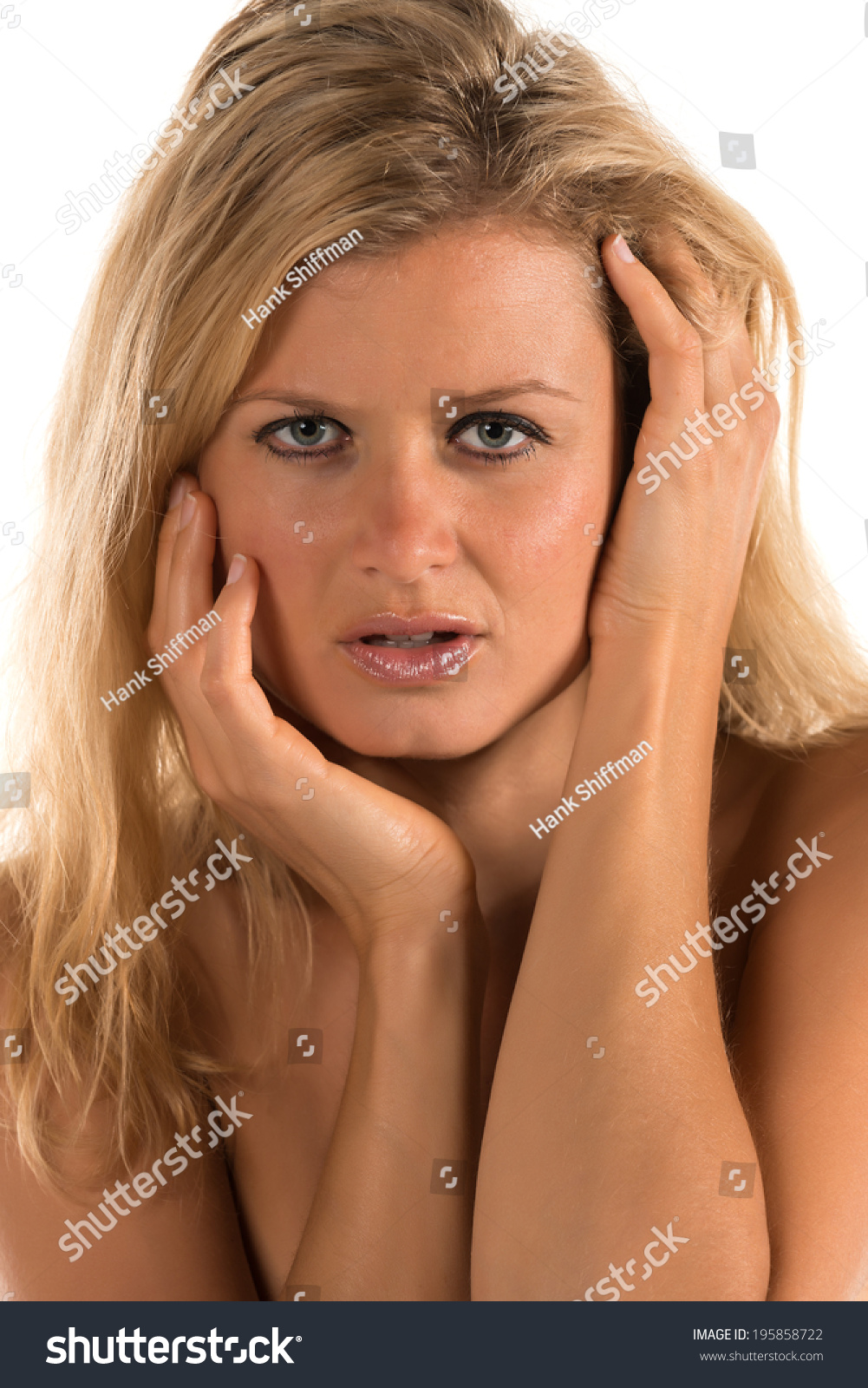 Beautiful Tall Blonde Woman Nude On Stock Photo Shutterstock
