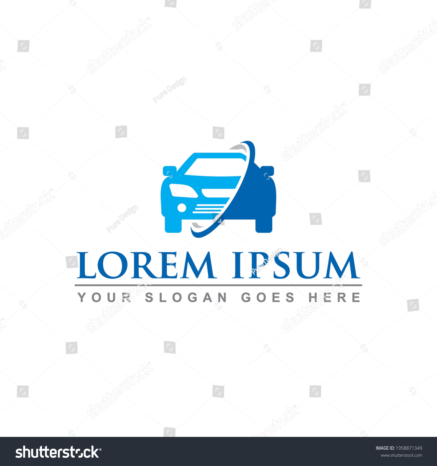 Automotive Vector Transportation Logo Vector Stock Vector (Royalty Free ...