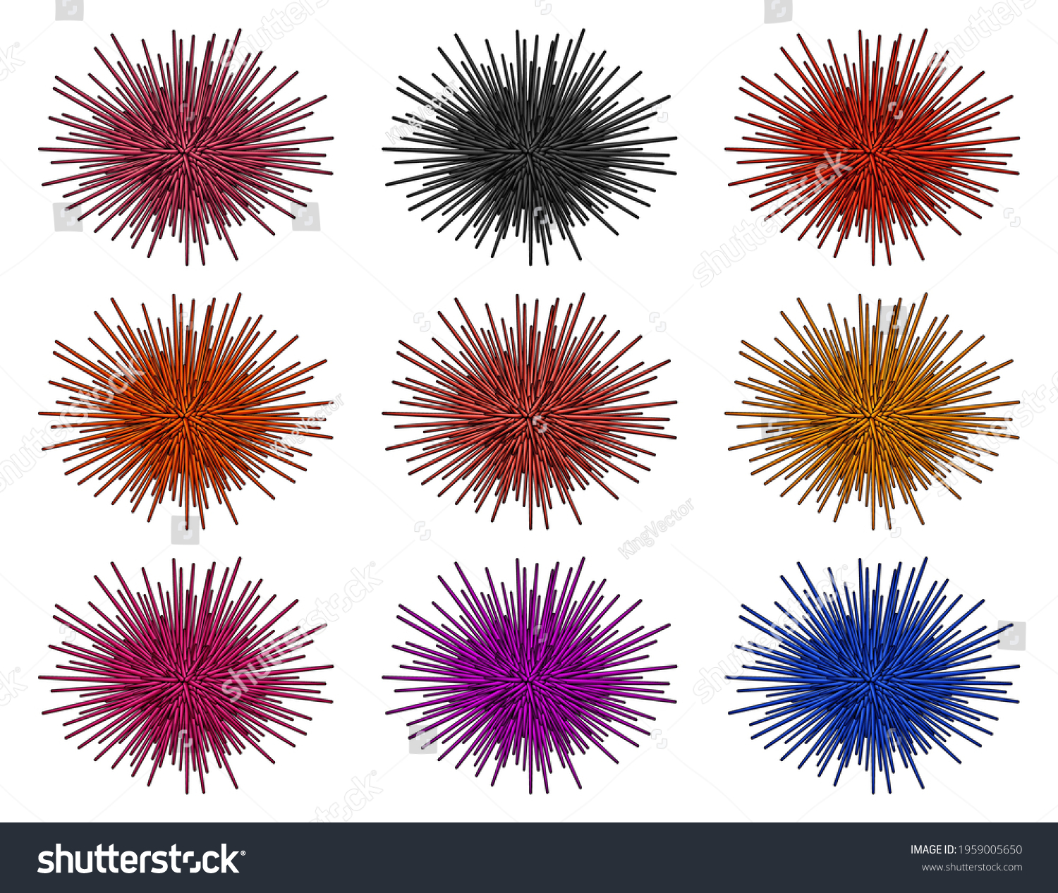 Sea Urchin Illustration Drawing Engraving Ink Stock Vector (Royalty ...