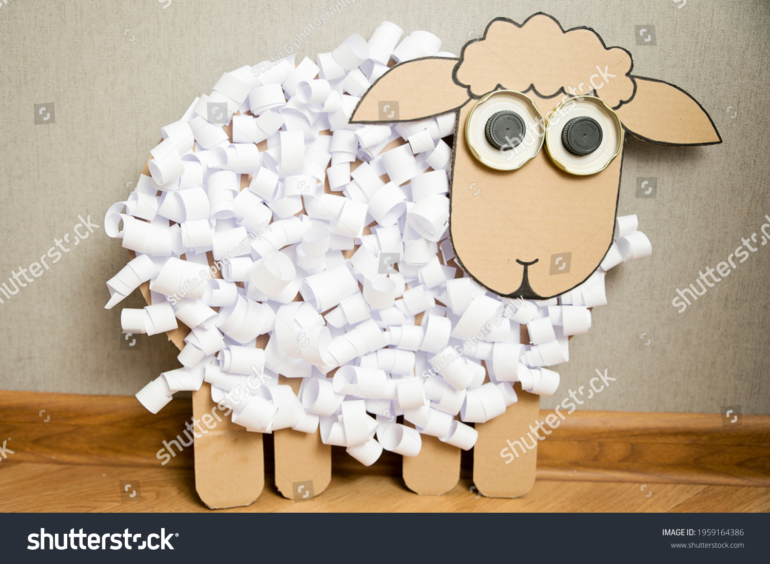 diy stuffed sheep