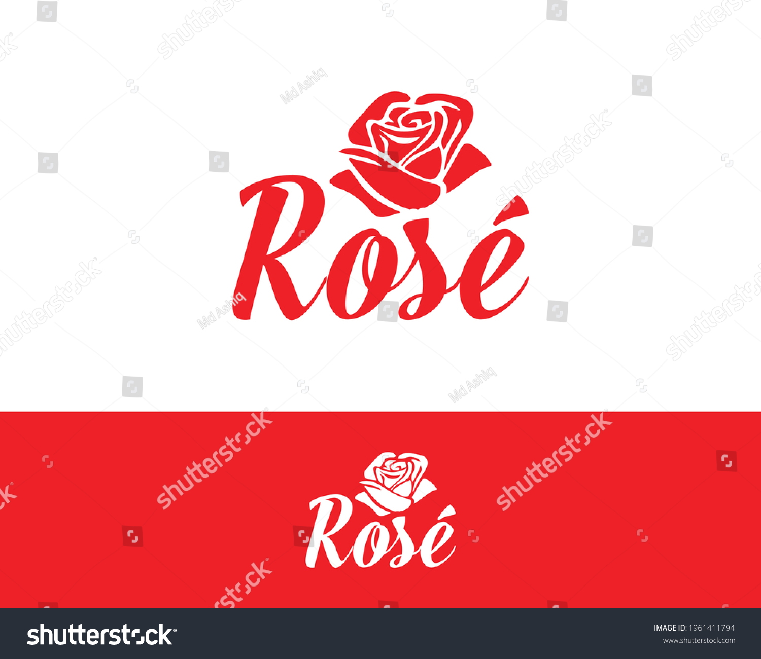 Rose Logo Vector Template Art Stock Vector Royalty Free 1961411794 Rose Logo Vector Template Art Stock Vector Royalty Free 1961411794
