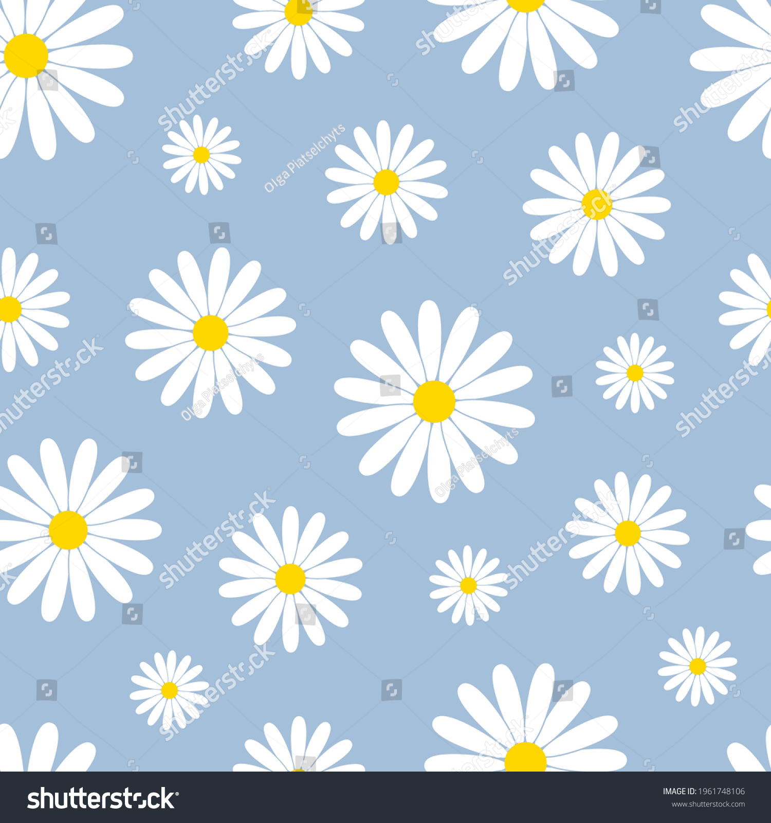 75,479 Small Daisy Pattern Images, Stock Photos & Vectors | Shutterstock