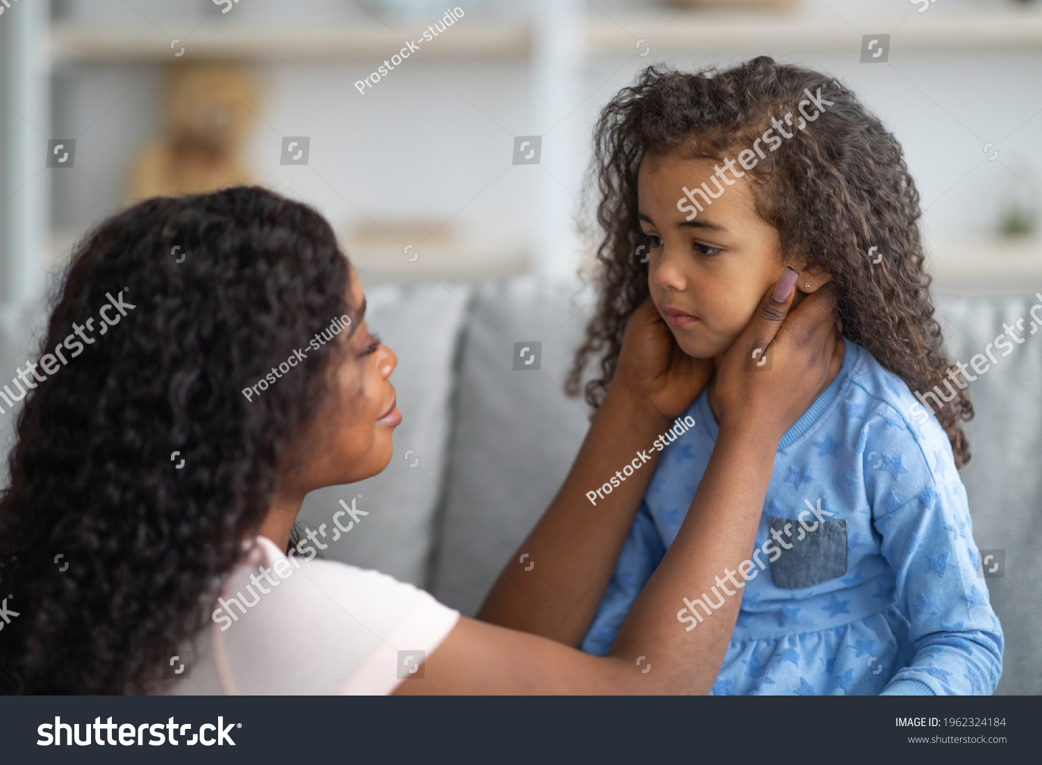 Family Misunderstanding Childhood Problems Concept Young Stock Photo ...