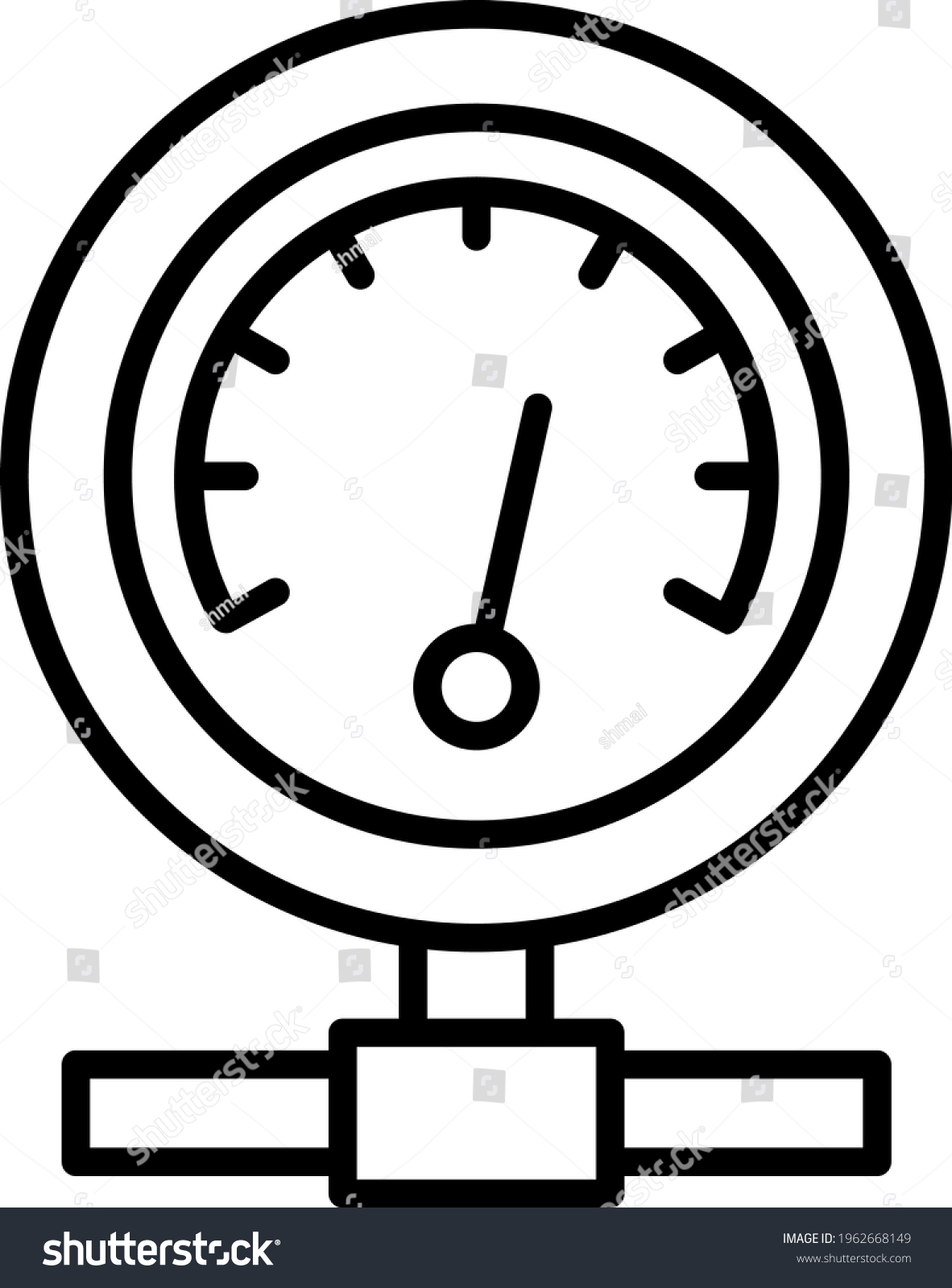 Liquid Gas Flow Measurment Device Concept Stock Vector (royalty Free 