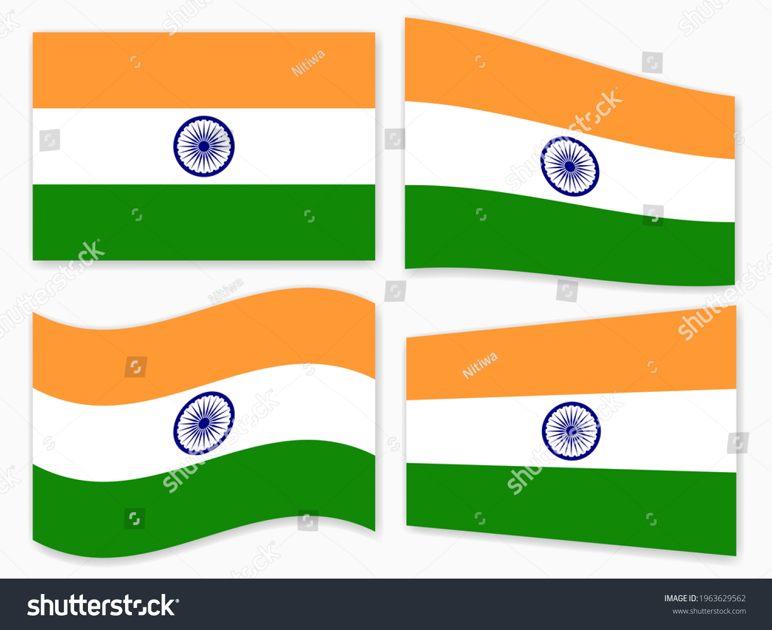 isolated-india-flag-set-waving-by-stock-vector-royalty-free