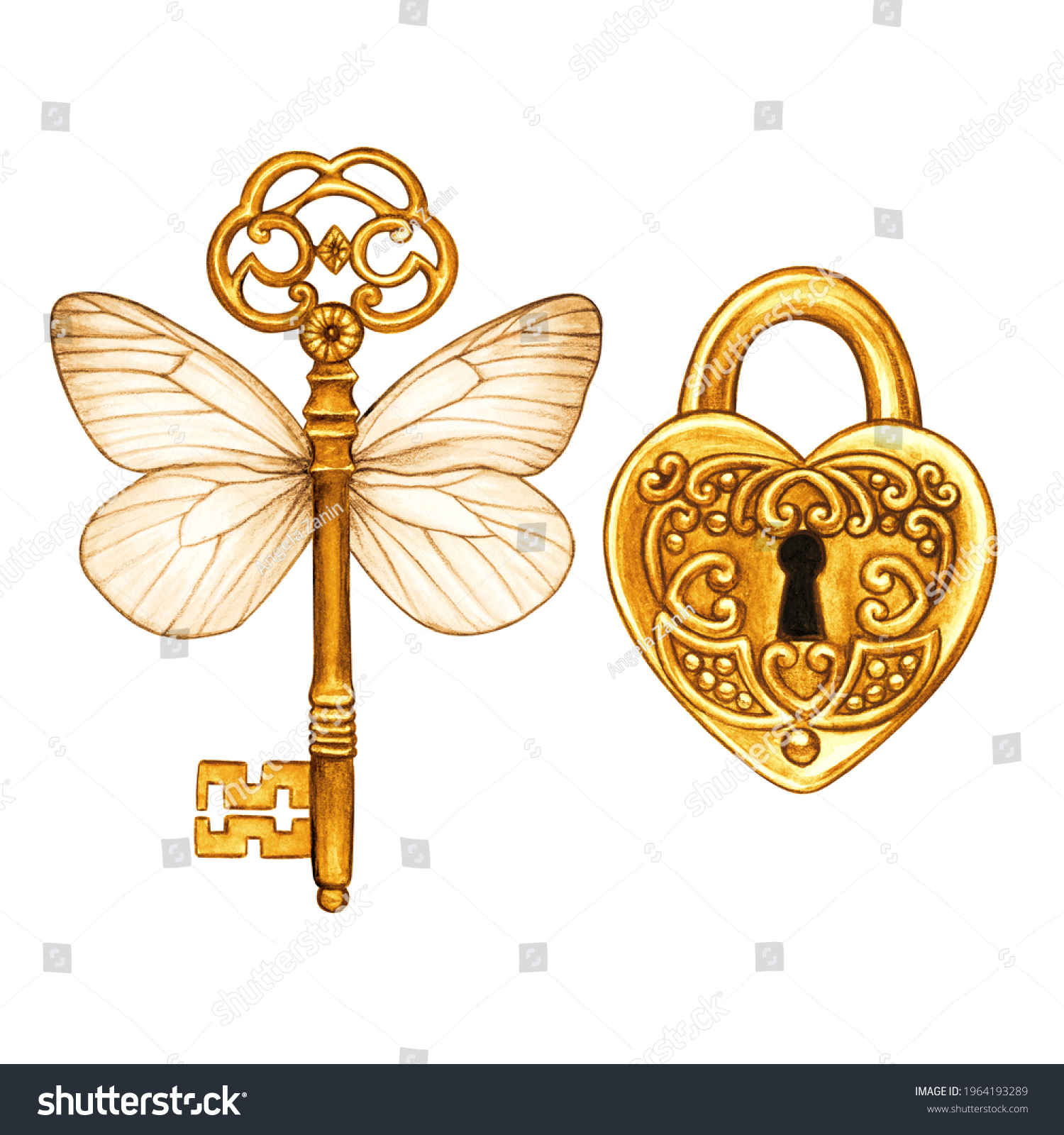 Ключ бабочка