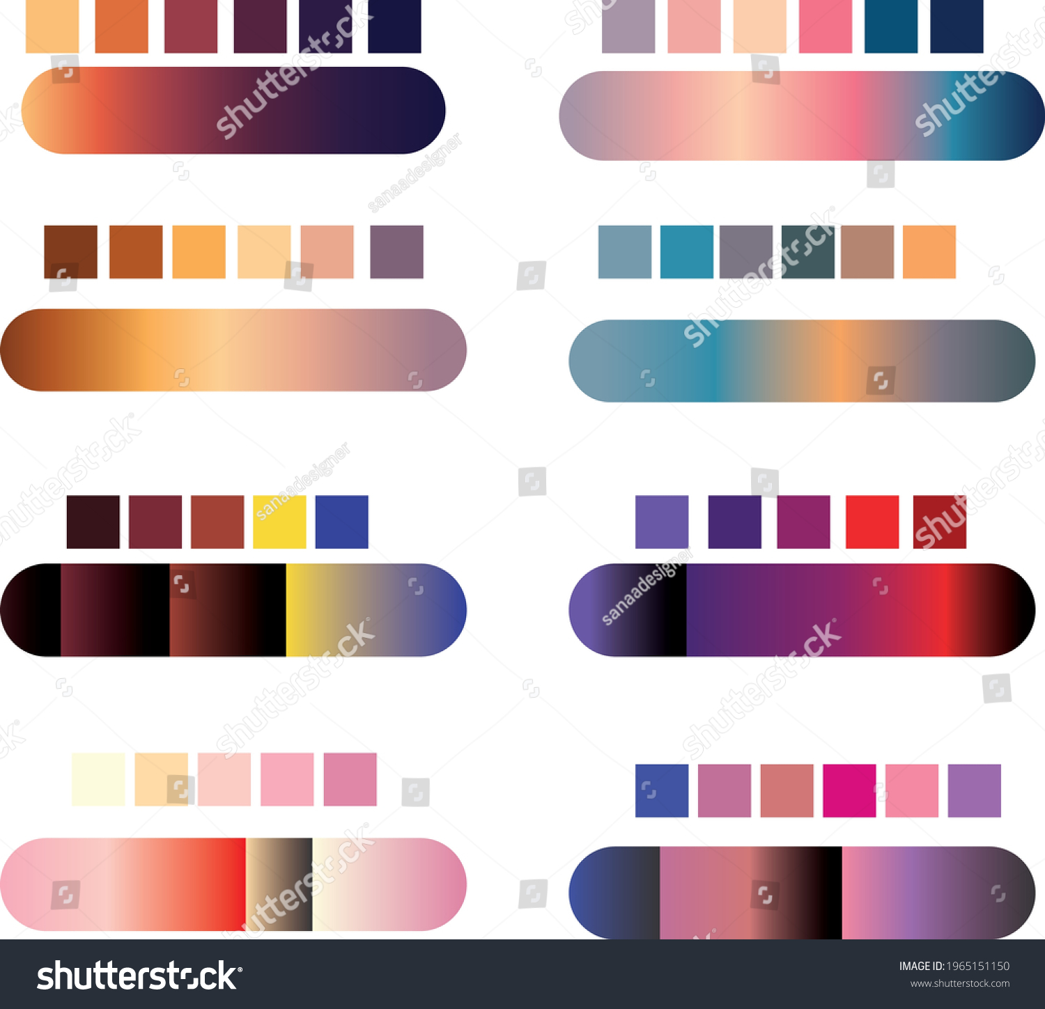 Color Palettes Generator Vector Free Download Stock Vector (Royalty ...