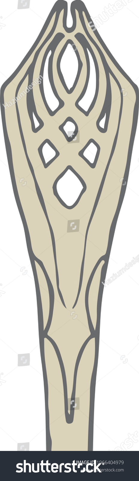 Lord Rings Gandalf Staff Vector 스톡 벡터로열티 프리 1966404979 Shutterstock