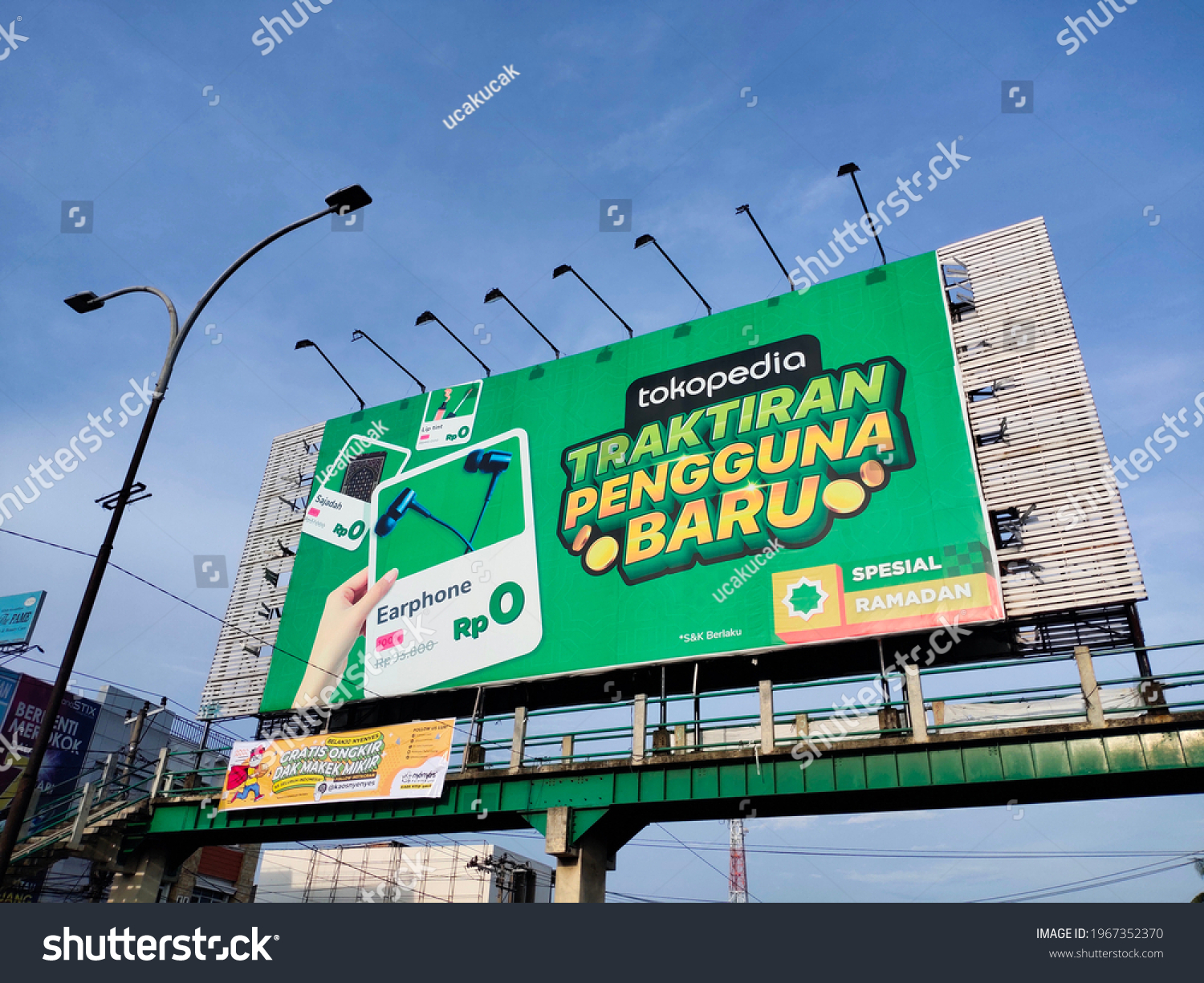 Palembang Indonesia May 4 2021 Billboard Stock Photo 1967352370 ...