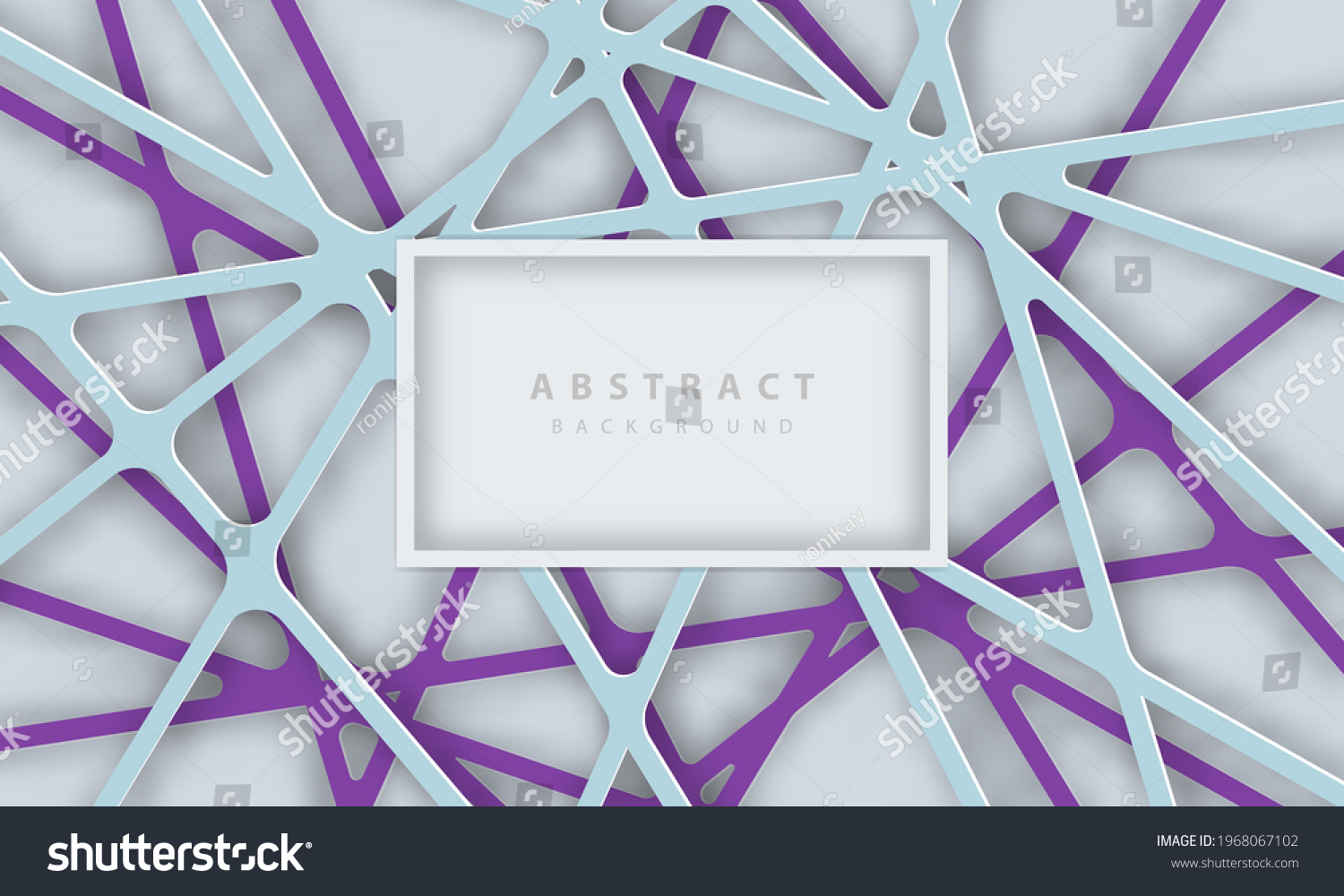 Abstract White Background Purple Line Stock Vector (Royalty Free ...