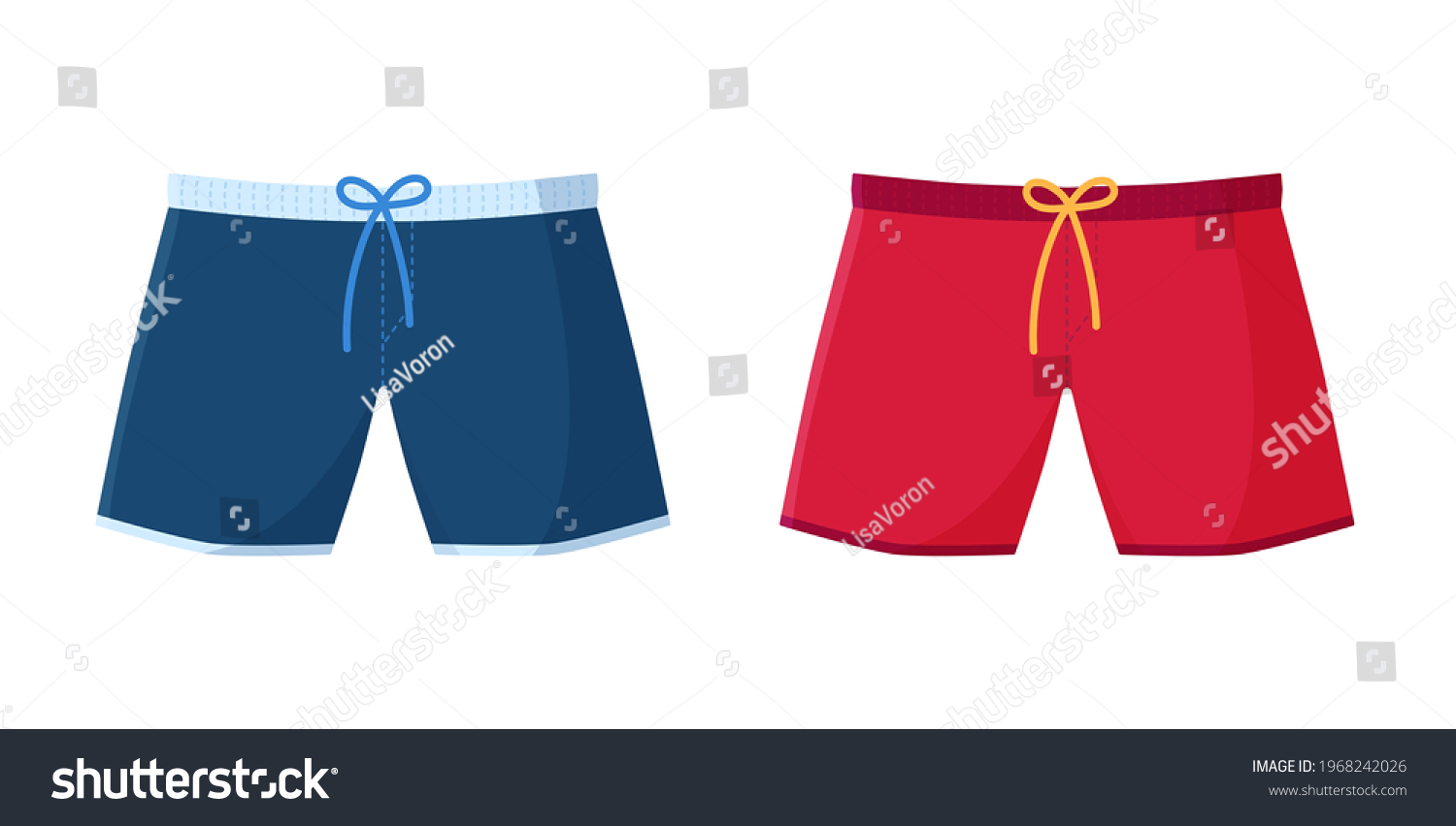 A blue uniform red trunks. Плавки картинка для детей на прозрачном фоне. Shorts Club мальчик. Swimming Trunks Clipart. Wearing shorts Clipart.