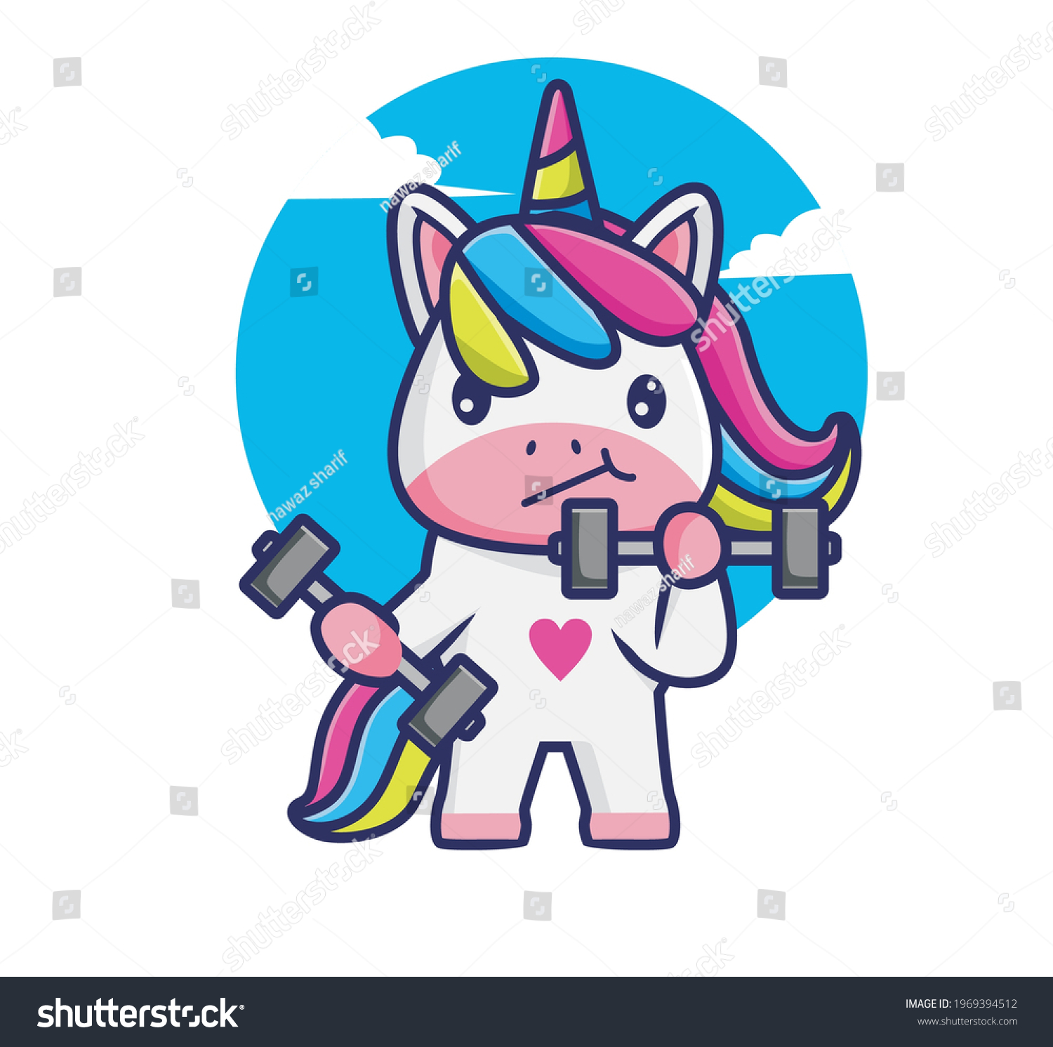 unicorn wala cartoon