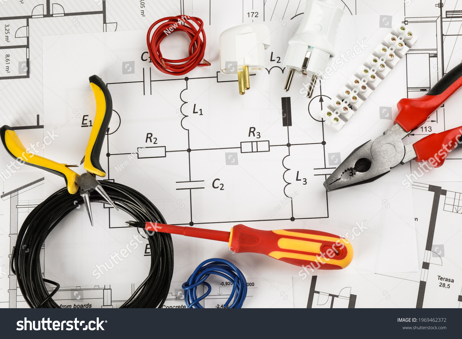 7,670 Electrical Plan House Images, Stock Photos & Vectors | Shutterstock