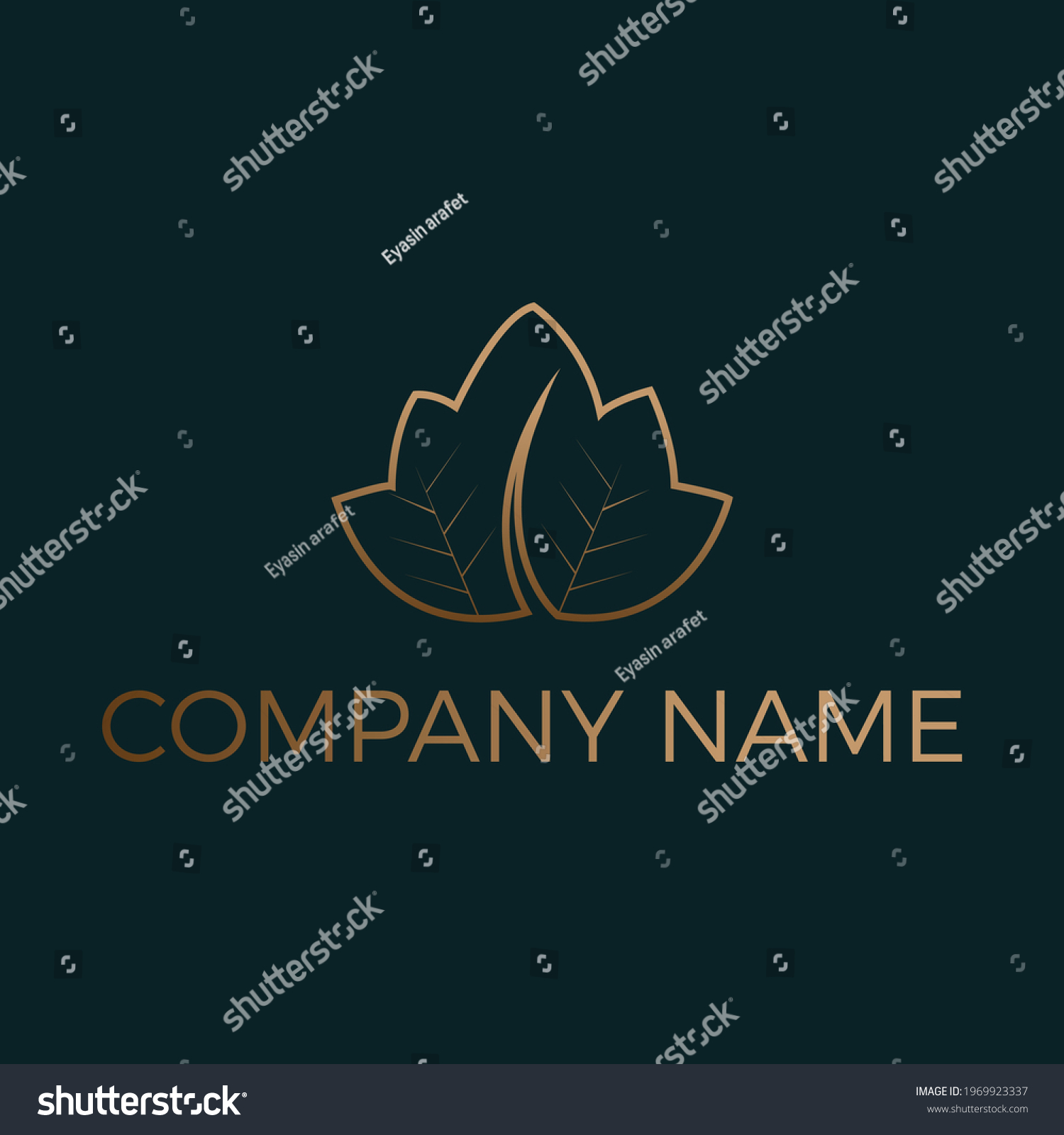 Best Logo Company Name Tagline Stock Vector (Royalty Free) 1969923337 ...