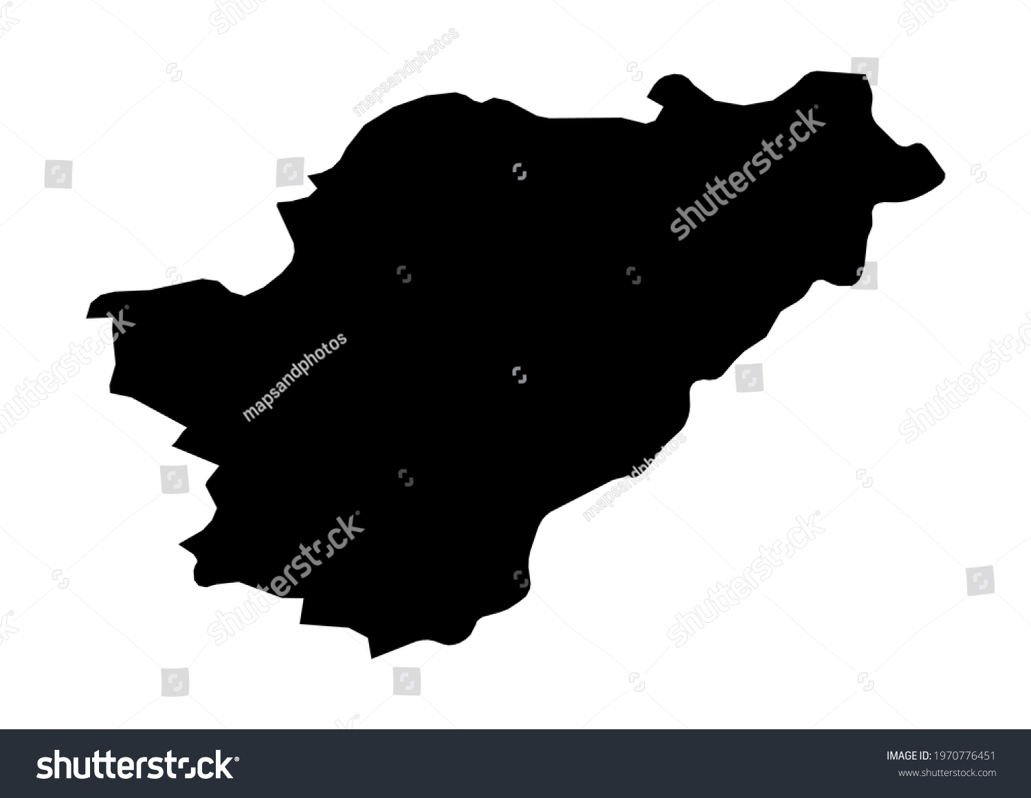 Fully Editable Detailed Vector Map Charentedepartement Stock Vector ...