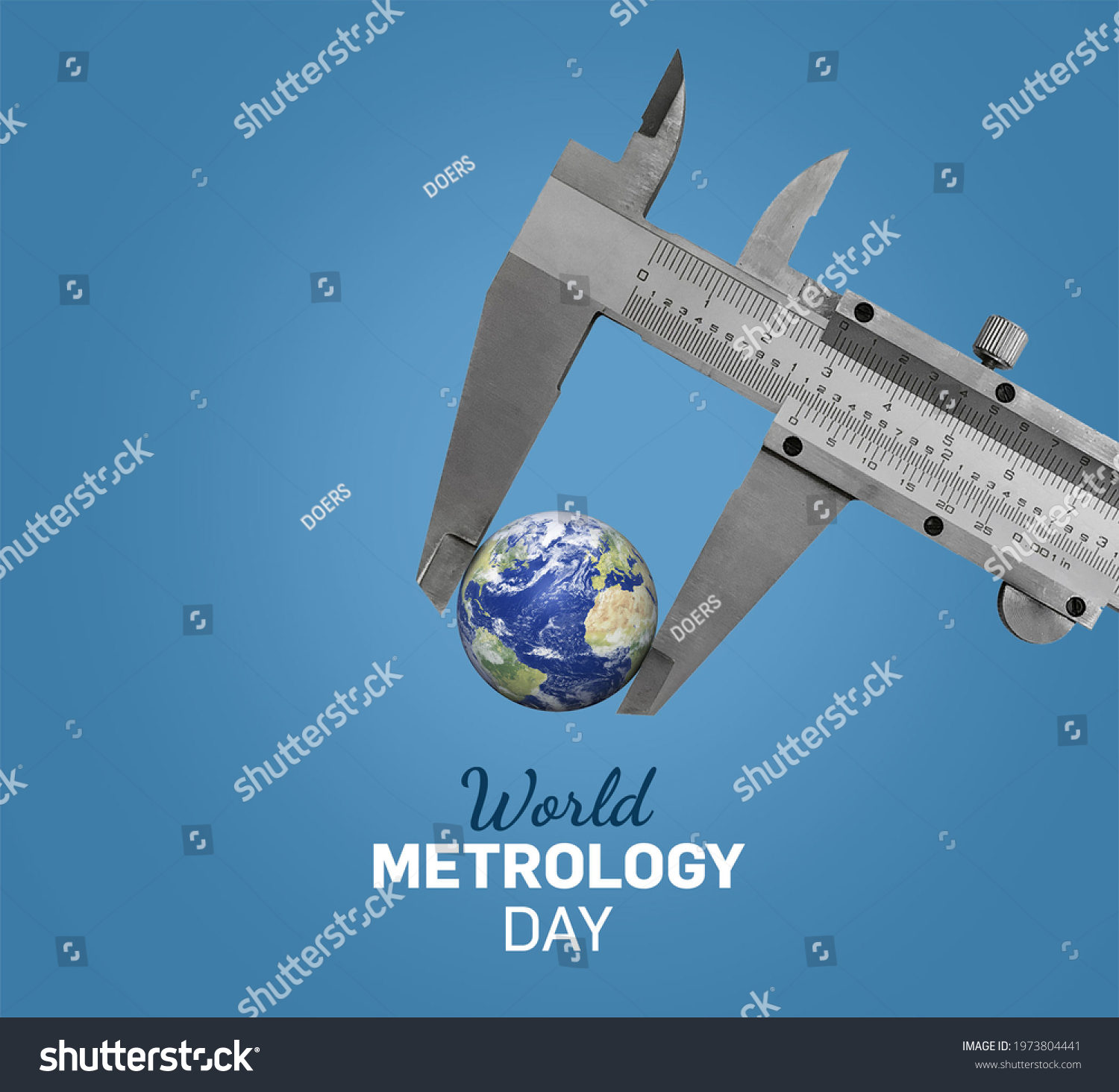 World Metrology Day Concept Background Metrology Stock Photo 1973804441