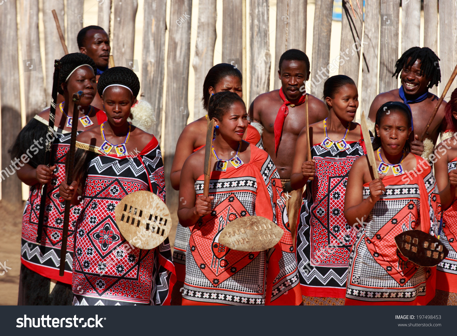 Manzini Swaziland May 30 Unidentified Group Stock Photo 197498453 