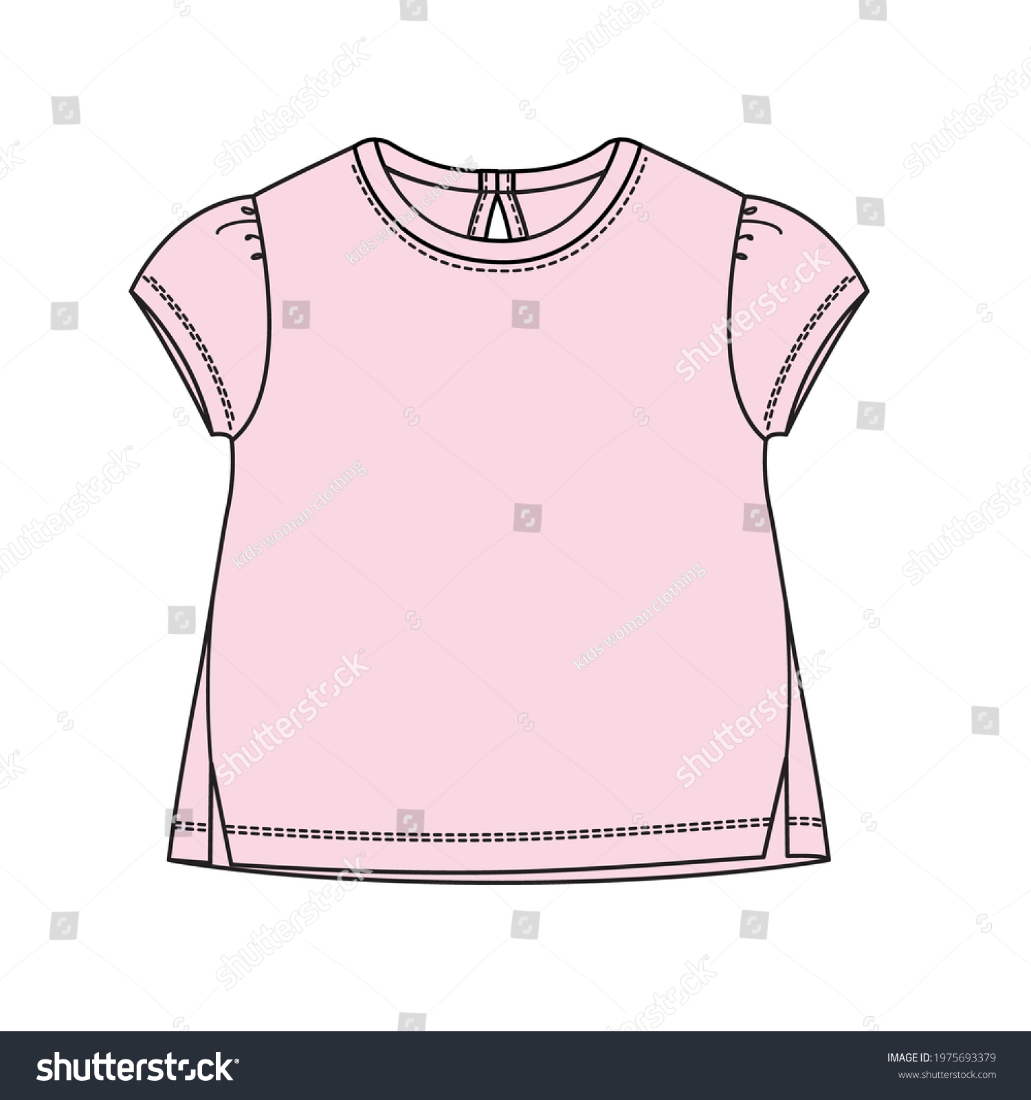 Baby Girl T Shirt Design T Stock Vector (Royalty Free) 1975693379 ...