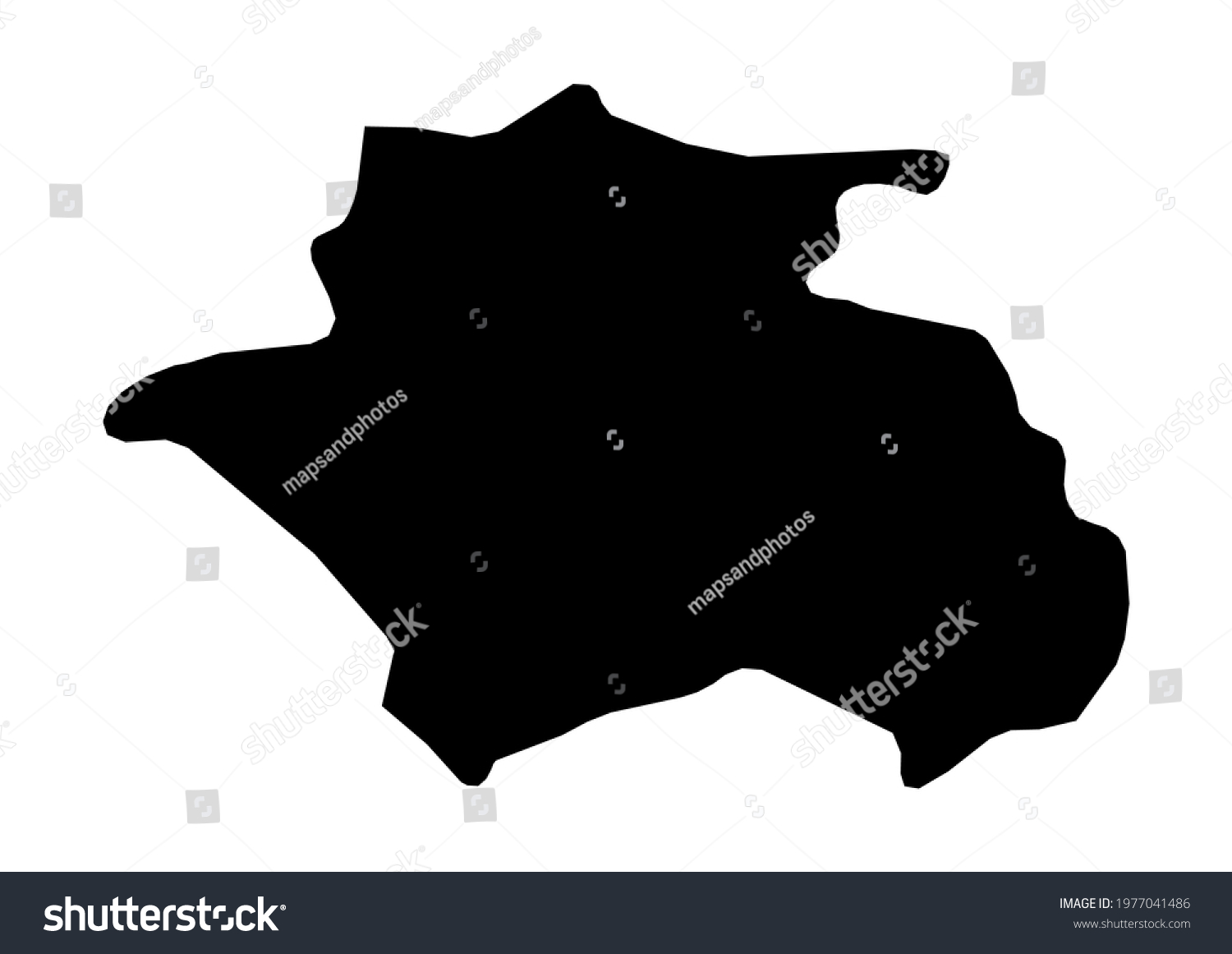 Fully Editable Detailed Vector Map Constantinewilaya Stock Vector ...