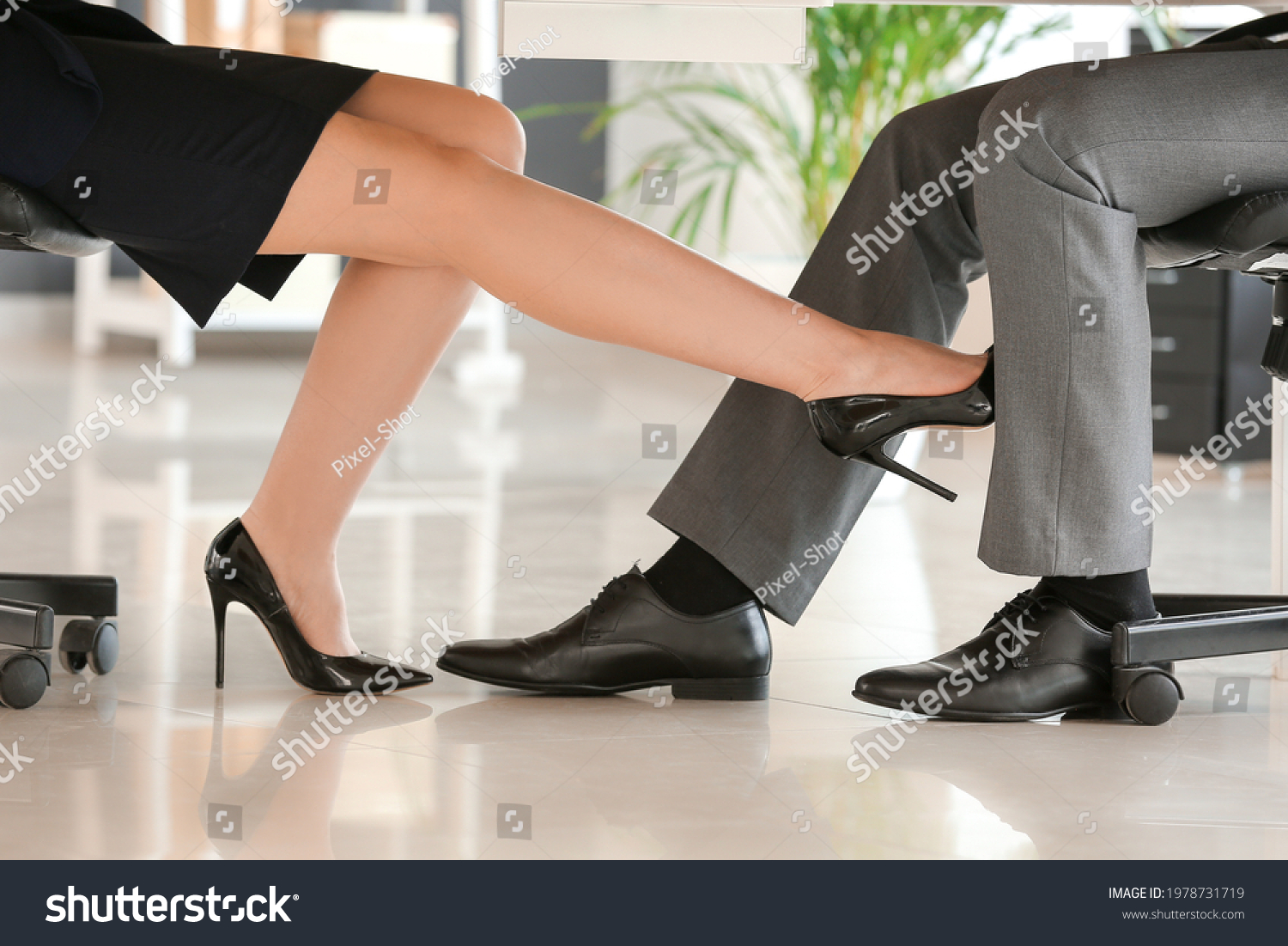 Sexy Secretary Seducing Her Boss Office Stock Photo 1978731719   Stock Photo Sexy Secretary Seducing Her Boss In Office 1978731719 