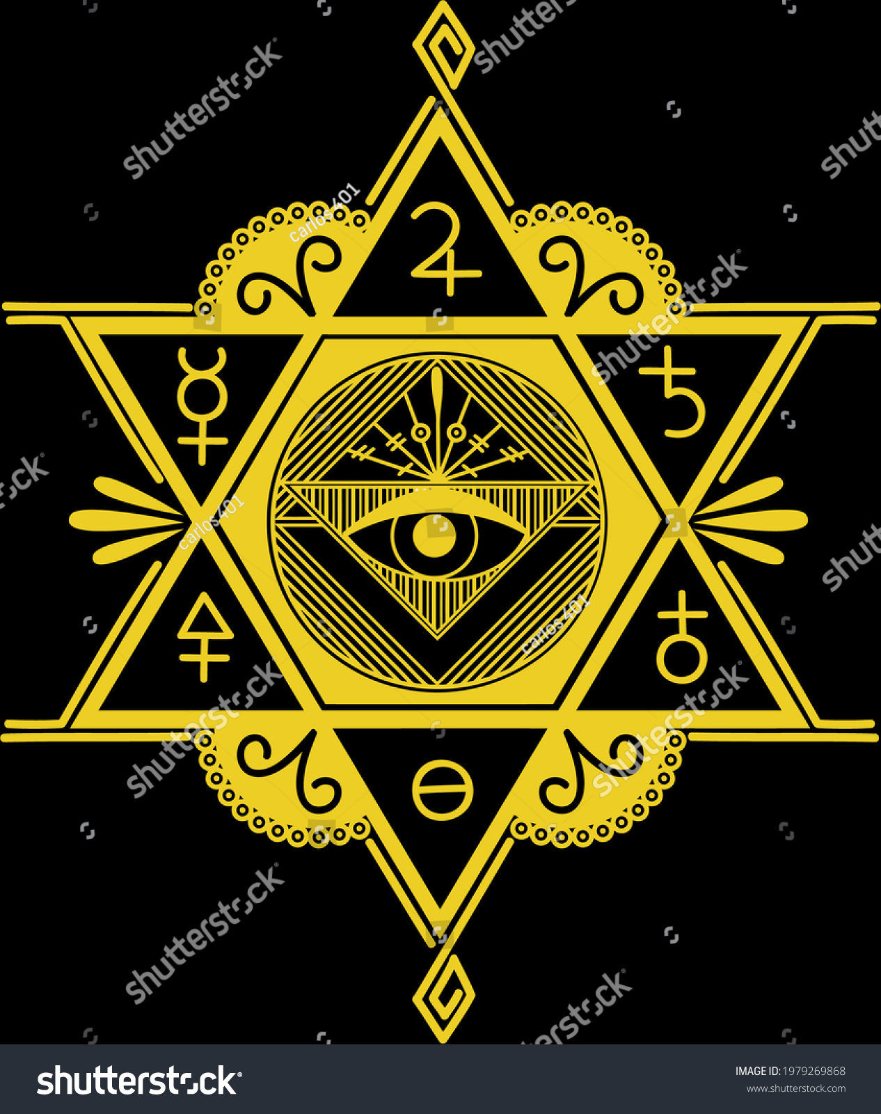Eye Providence Illuminati Occultism Freemasonry David Stock Illustration 1979269868 Shutterstock