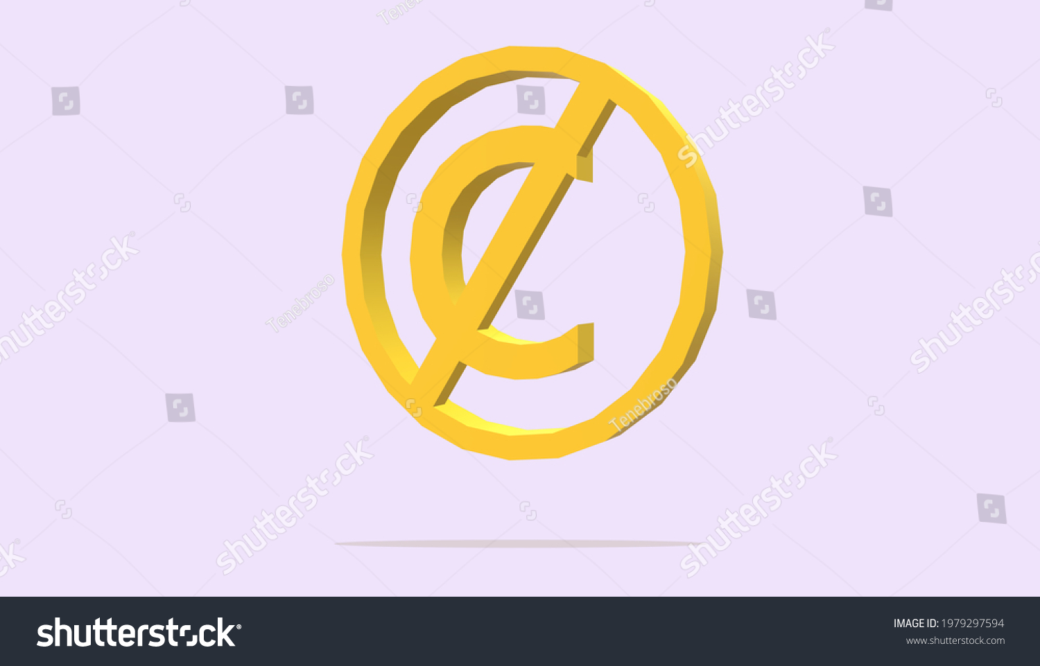 No Copyright Symbol Free Use Non Stock Illustration 1979297594 