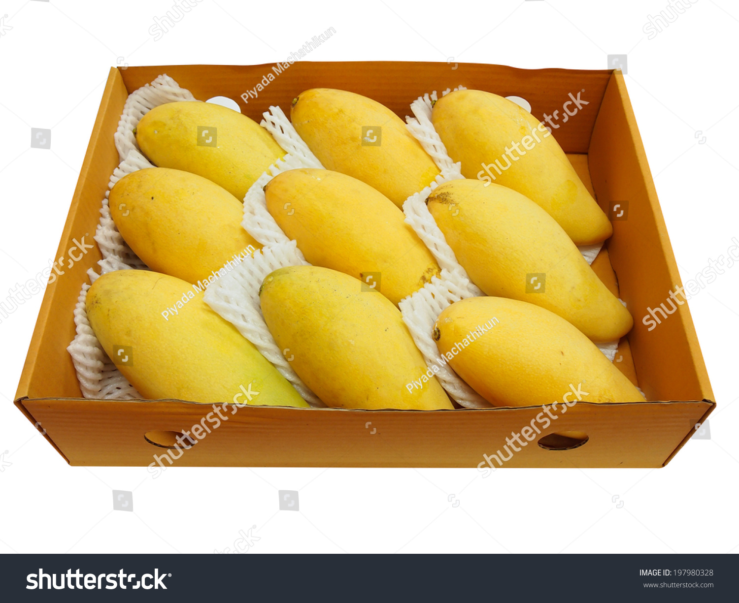 Mango Yellow Flesh Box Ready Export Stock Photo 197980328 | Shutterstock