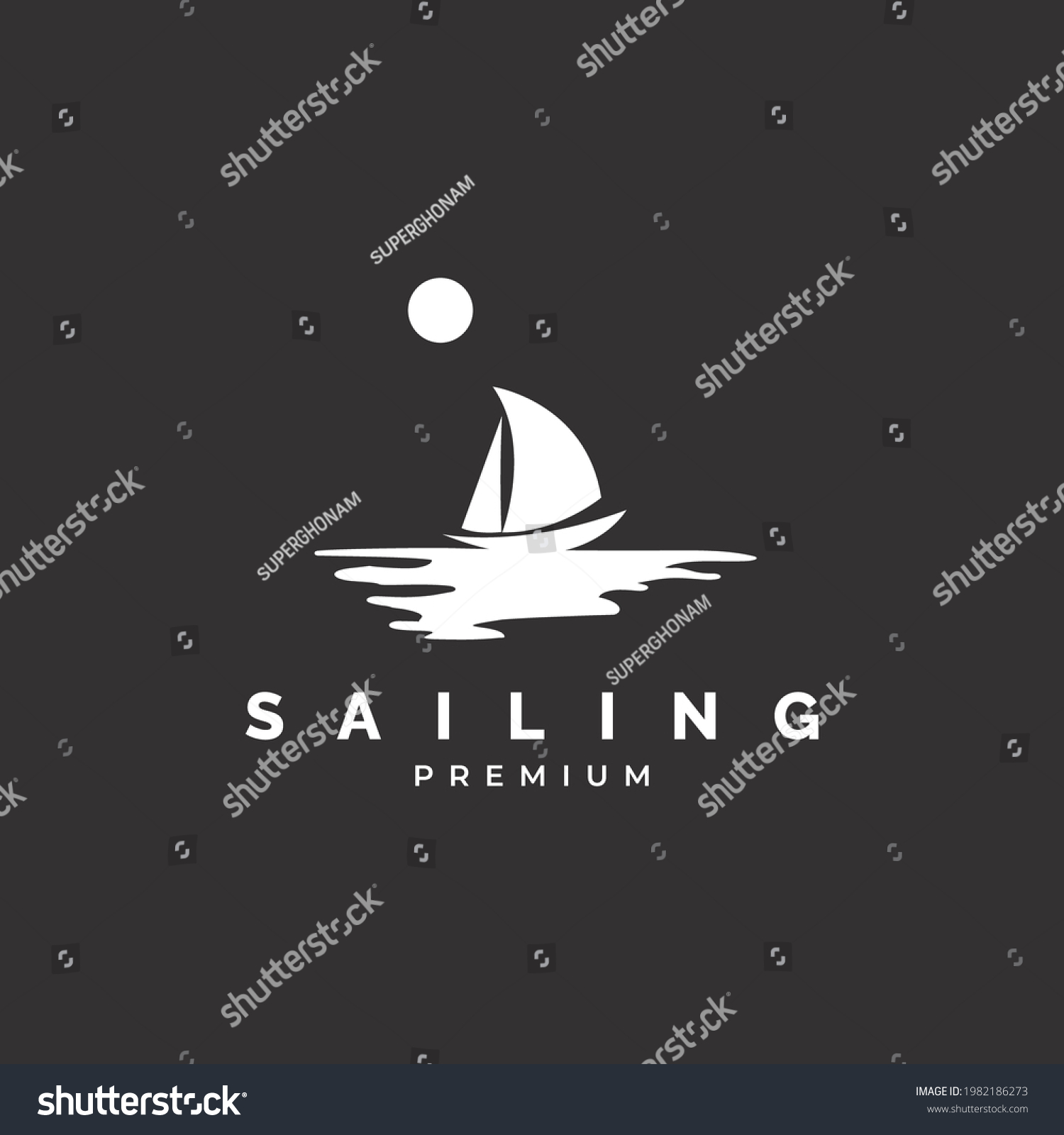 Sail Boat Logo Design Inspiration Vector Stock Vector (Royalty Free ...