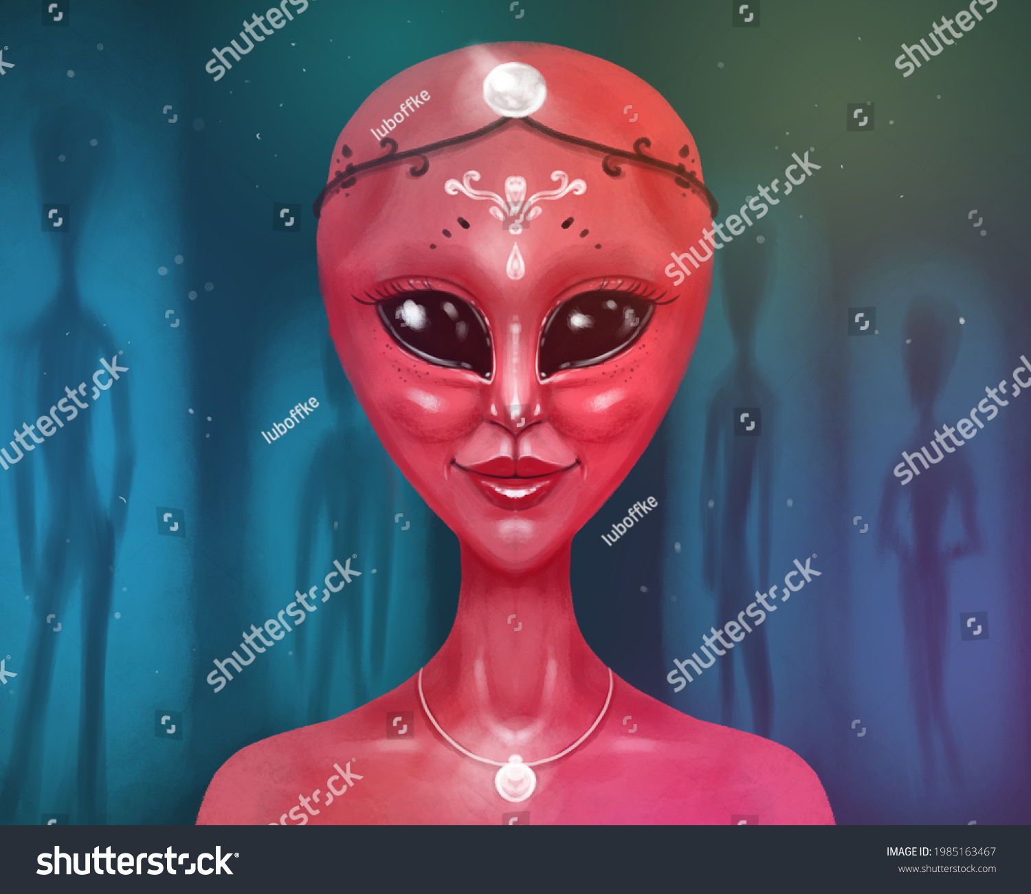 The Pink Alien Br 7763
