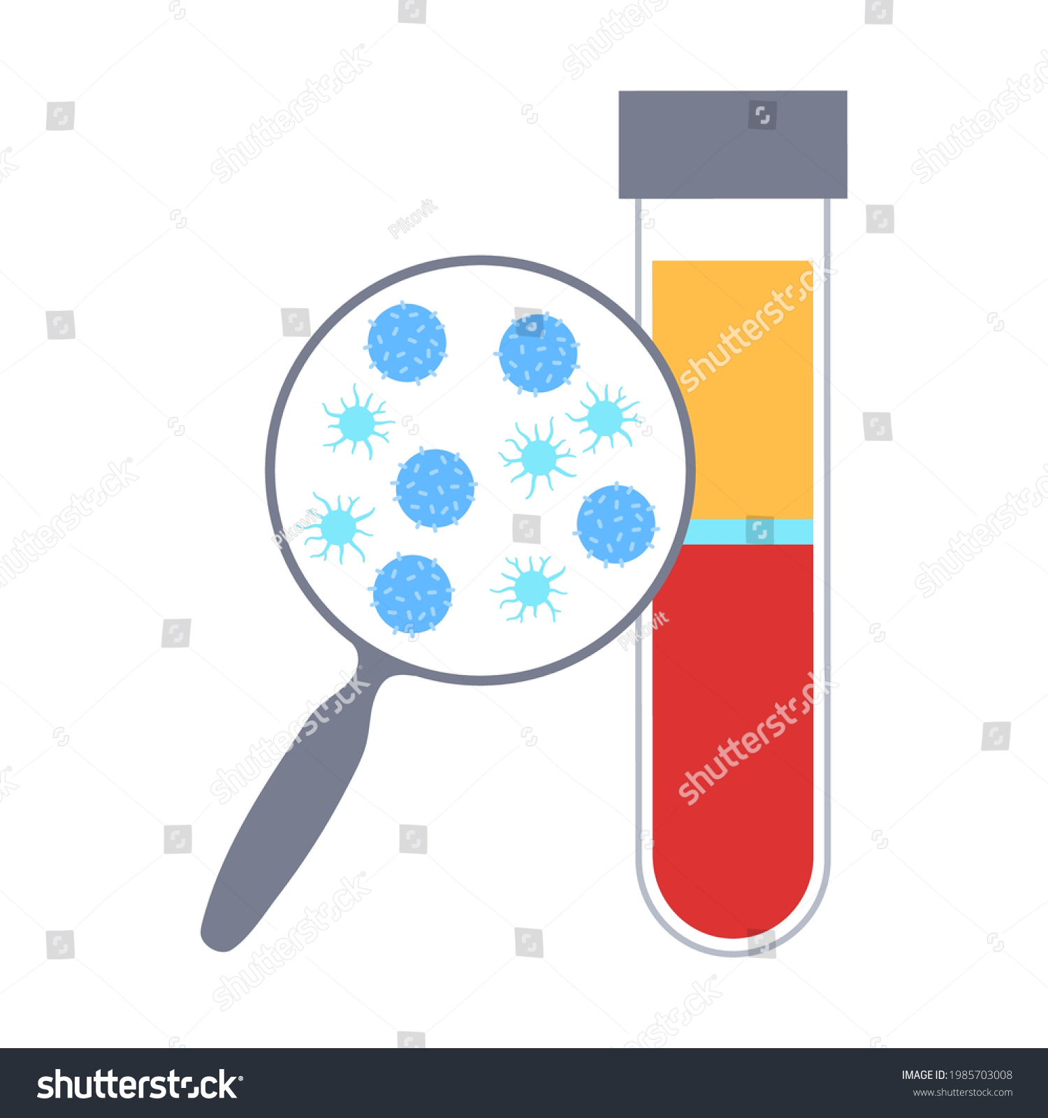 White Blood Cells Platelets Blood Composition Stock Vector (Royalty ...