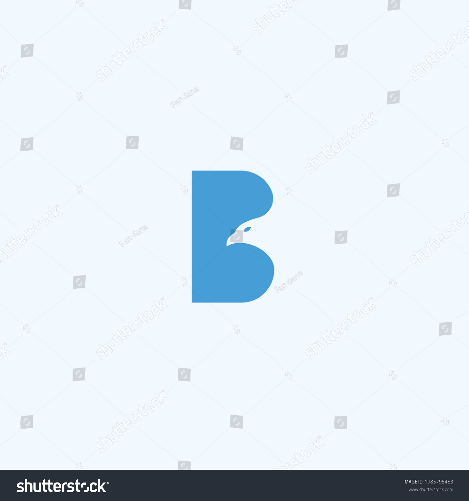 Letter B Eagle Logo Design Vector Stock Vector (Royalty Free ...