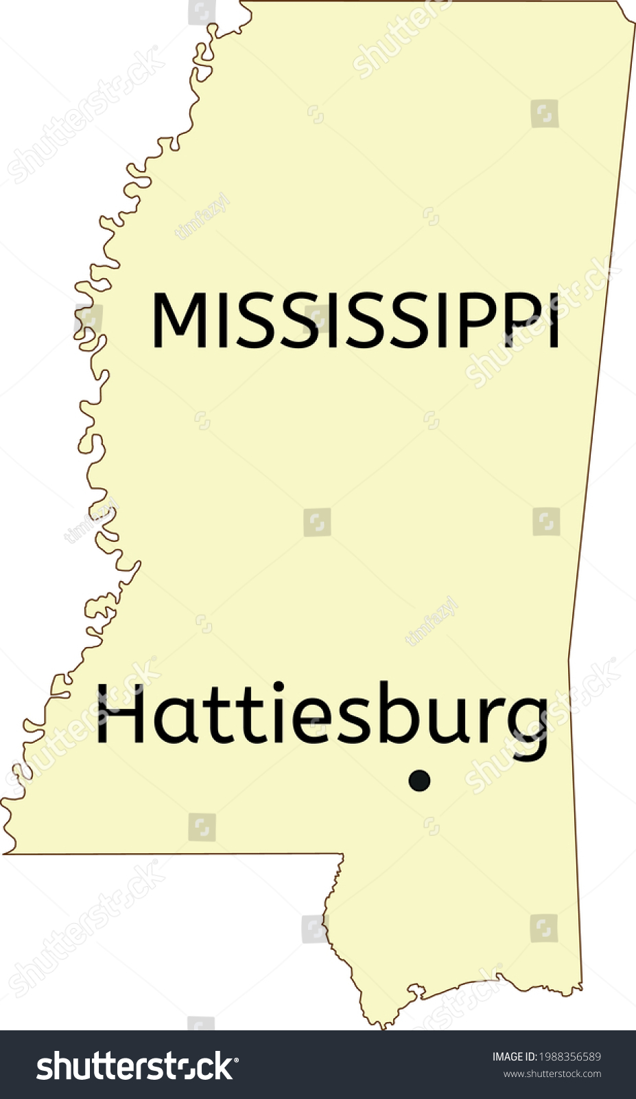 Hattiesburg City Location On Mississippi State Stock Vector Royalty hattiesburg-city-location-on-mississippi-state-stock-vector-royalty