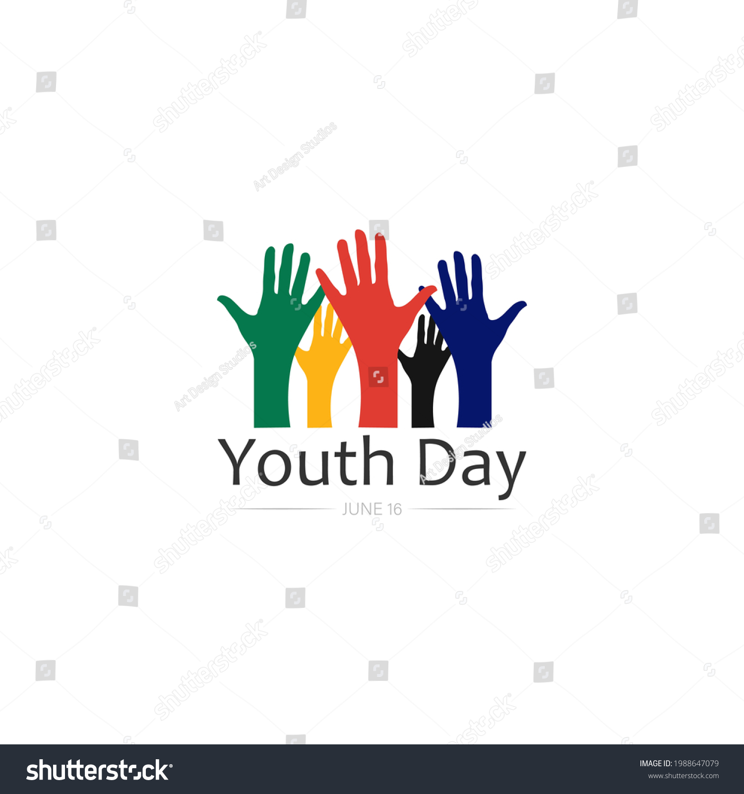 South Africa Youth Day Vector Illustration Stock Vector (Royalty Free