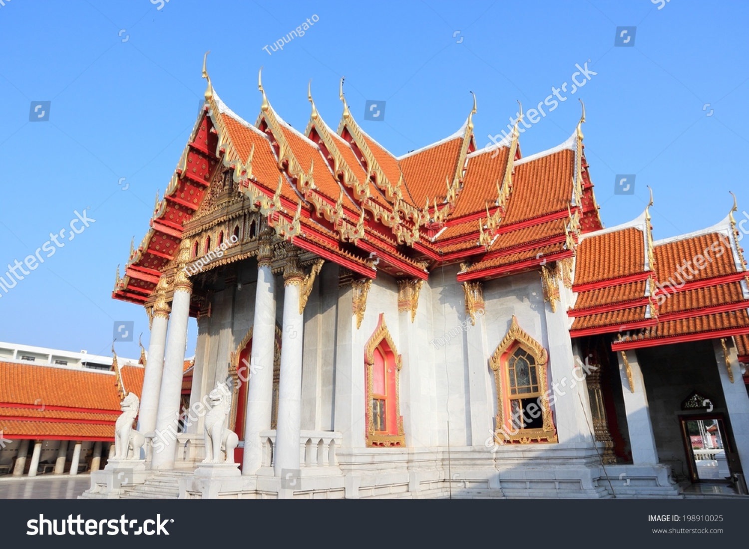 Beautiful Thailand Marble Temple Bangkok Landmark Stock Photo 198910025   Stock Photo Beautiful Thailand Marble Temple Bangkok Landmark Stock Photo 198910025 