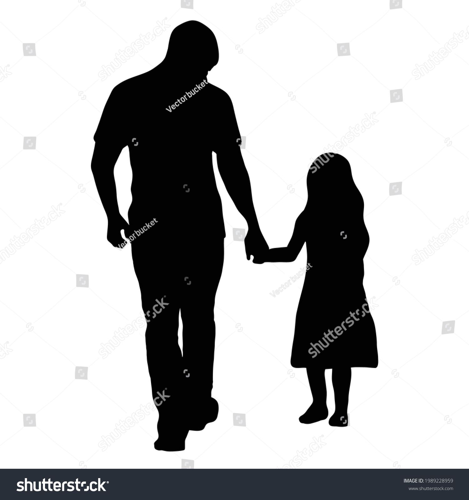 21,414 Dad Girl Silhouette Images, Stock Photos & Vectors | Shutterstock