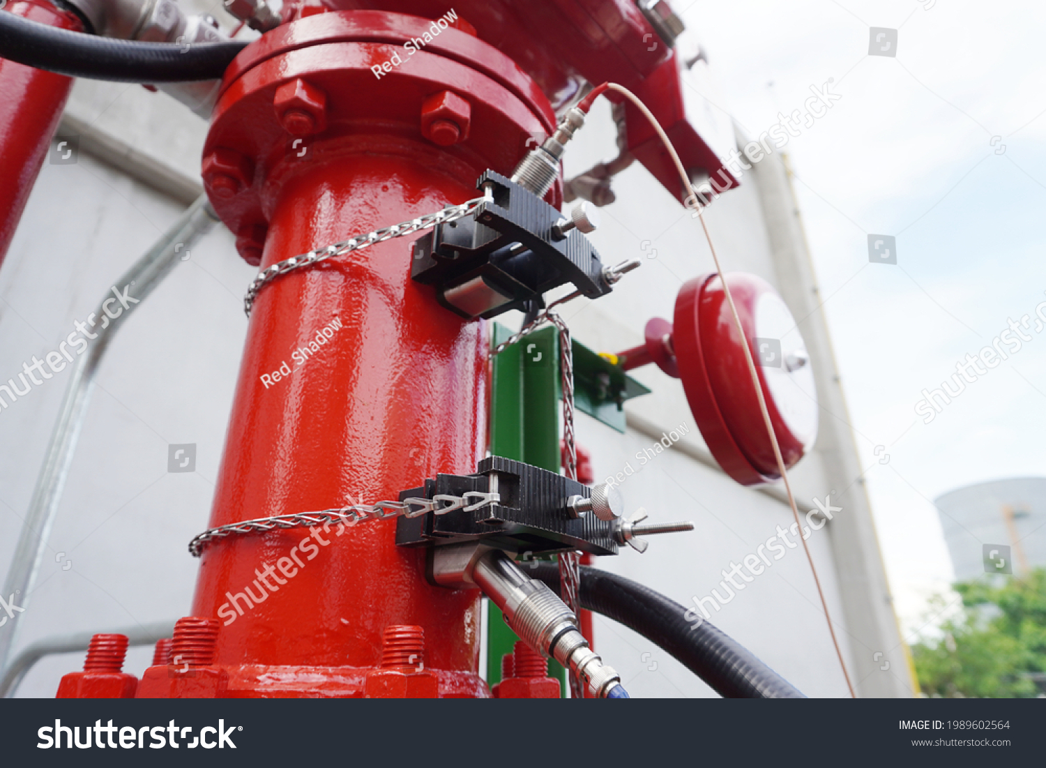 Fire Water Hydrant Pipes Installed Flow Stock Photo 1989602564 ...