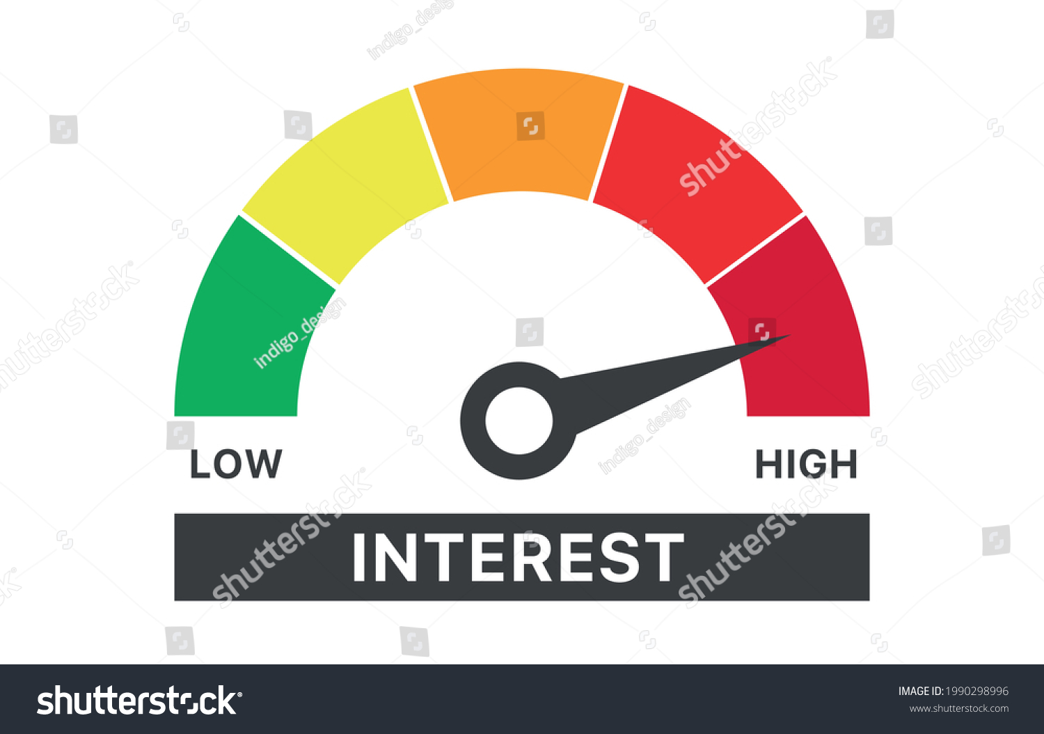 illustration-template-featuring-low-interest-rate-stock-vector-royalty