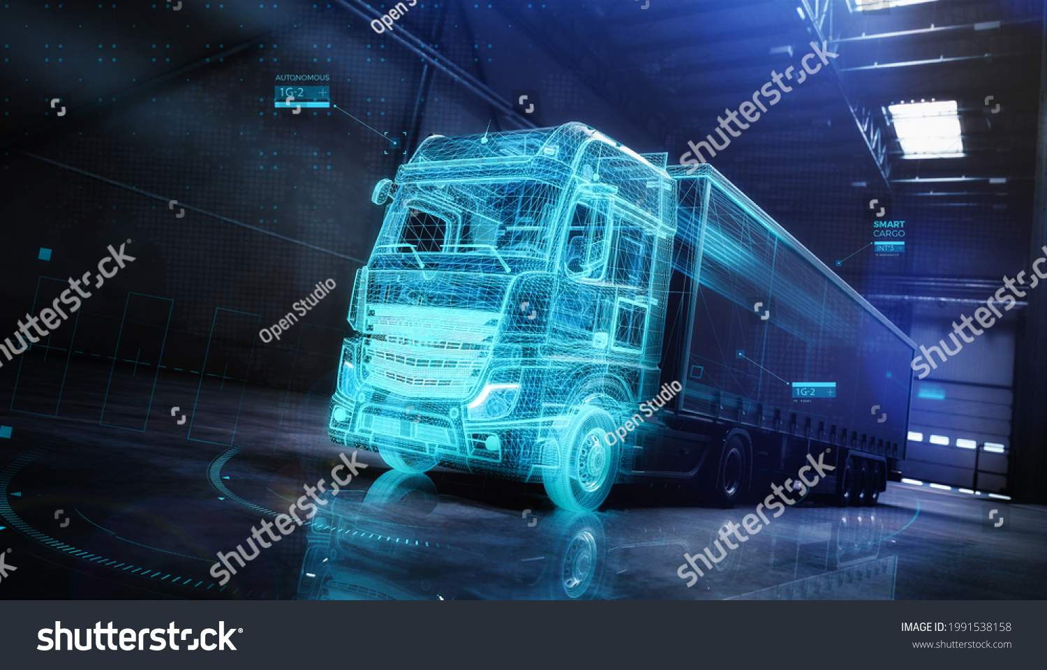 2,062 Autonomous Driving Truck Images, Stock Photos & Vectors ...