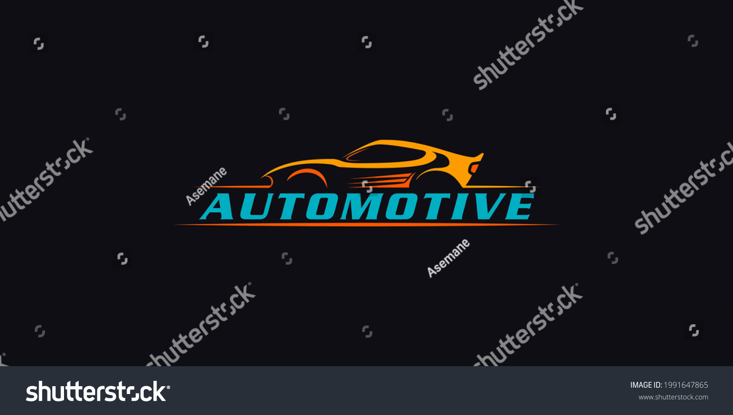 Vector Automotive Logo Design Concept Vector Stock Vector (royalty Free 