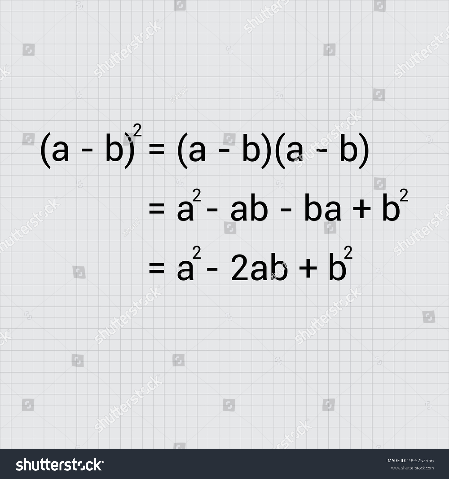 Binomial Theorem Formula Binomial Expansion Stock Vector (Royalty Free ...